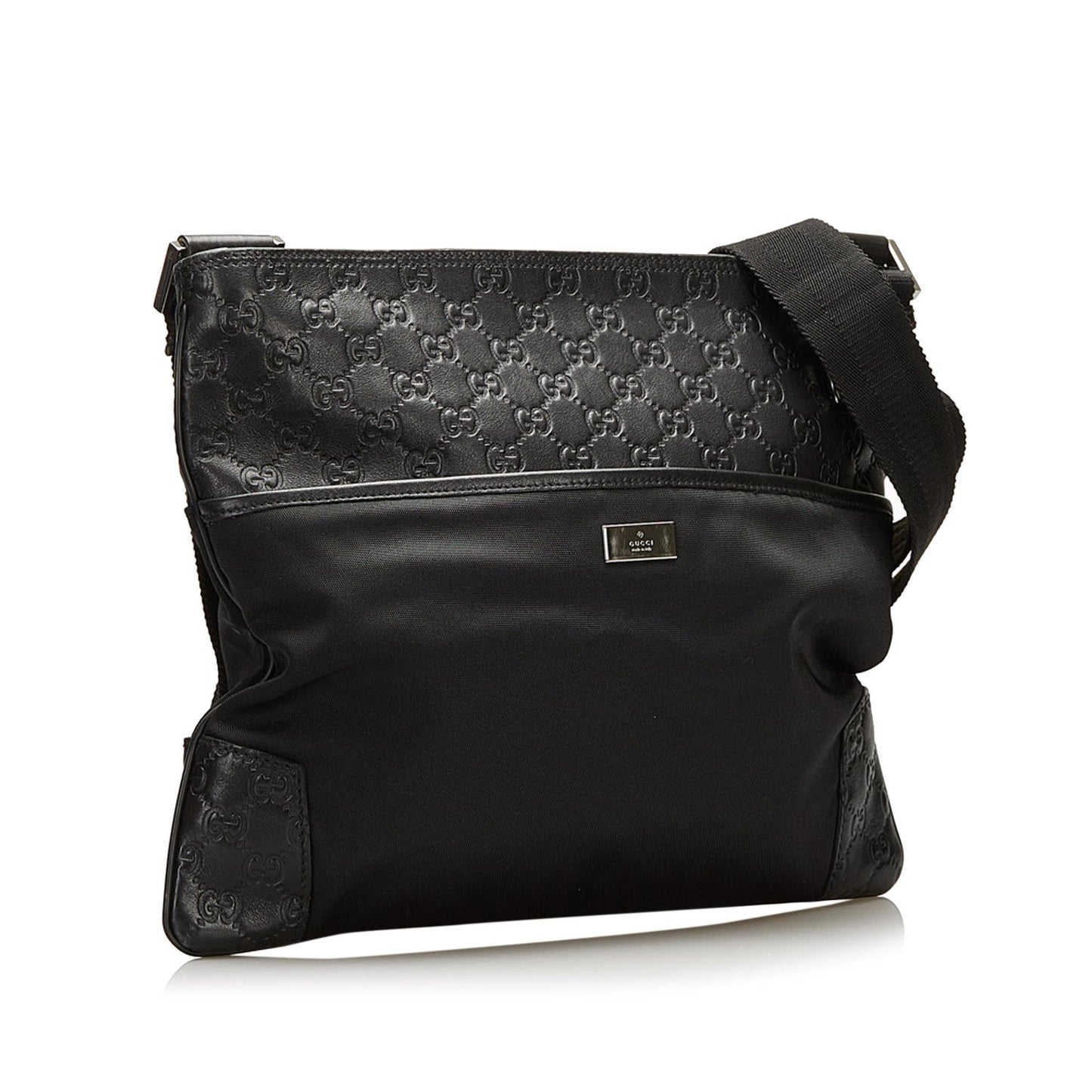 Gucci Guccissima SHG Nylon Black Crossbody Bag