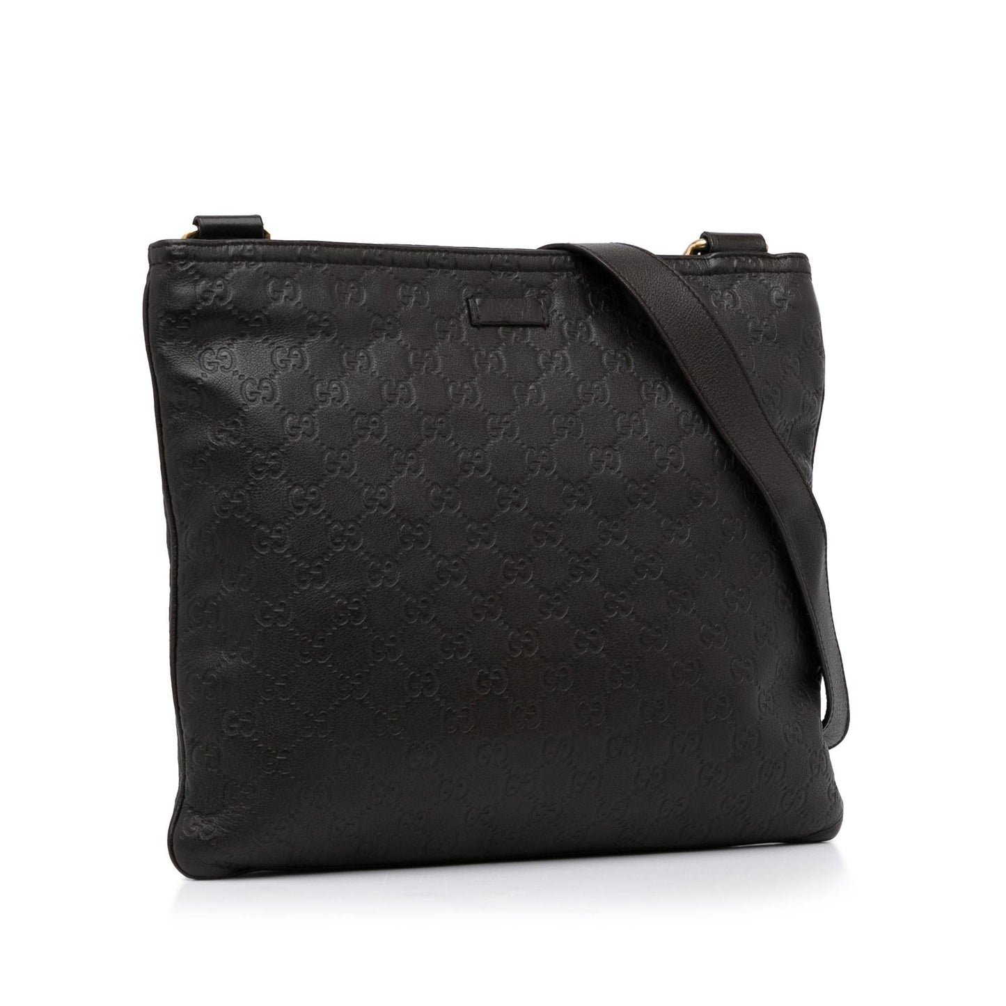 Gucci Guccissima SHG-0ZAX4i Calf Brown Crossbody Bag