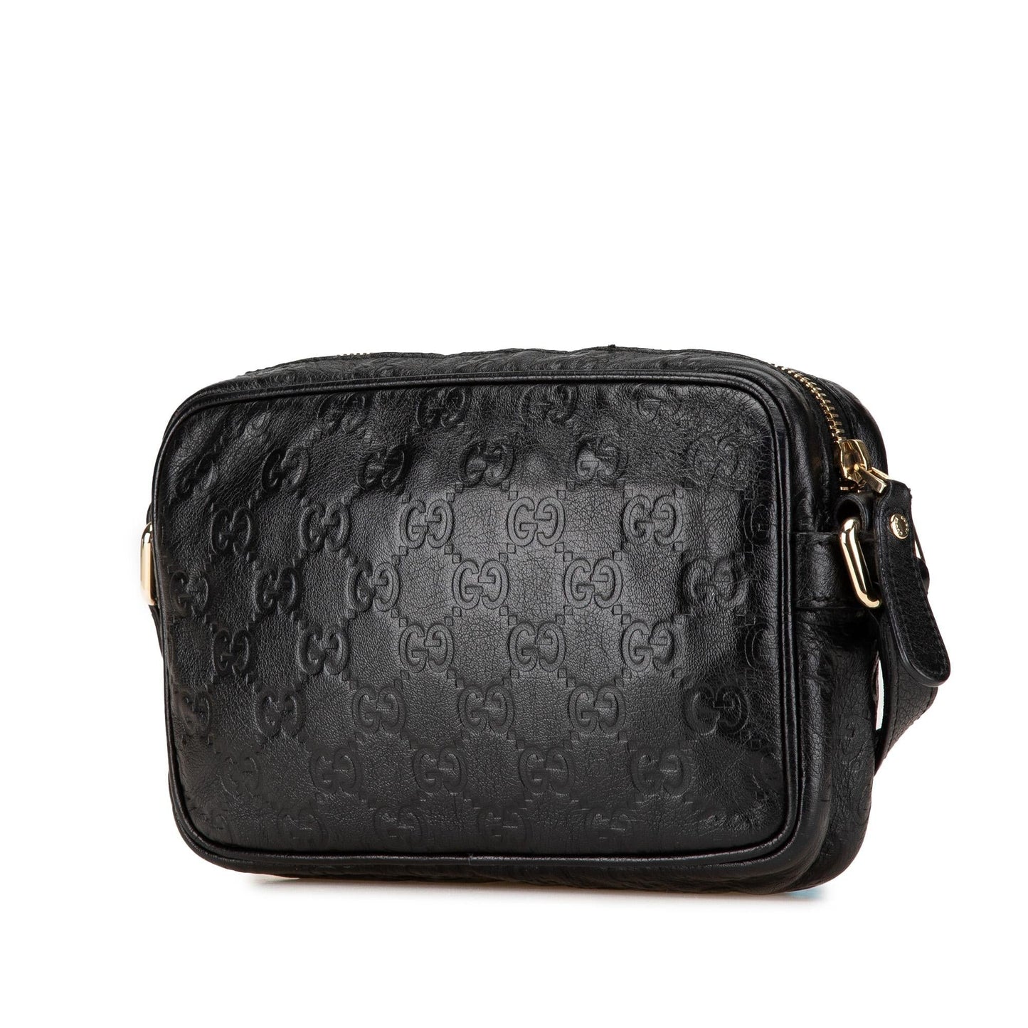 Gucci Guccissima Calf Black Crossbody Bag Crossbody 1