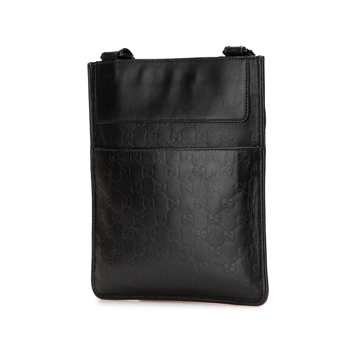 Gucci Guccissima Calf Black Crossbody Bag