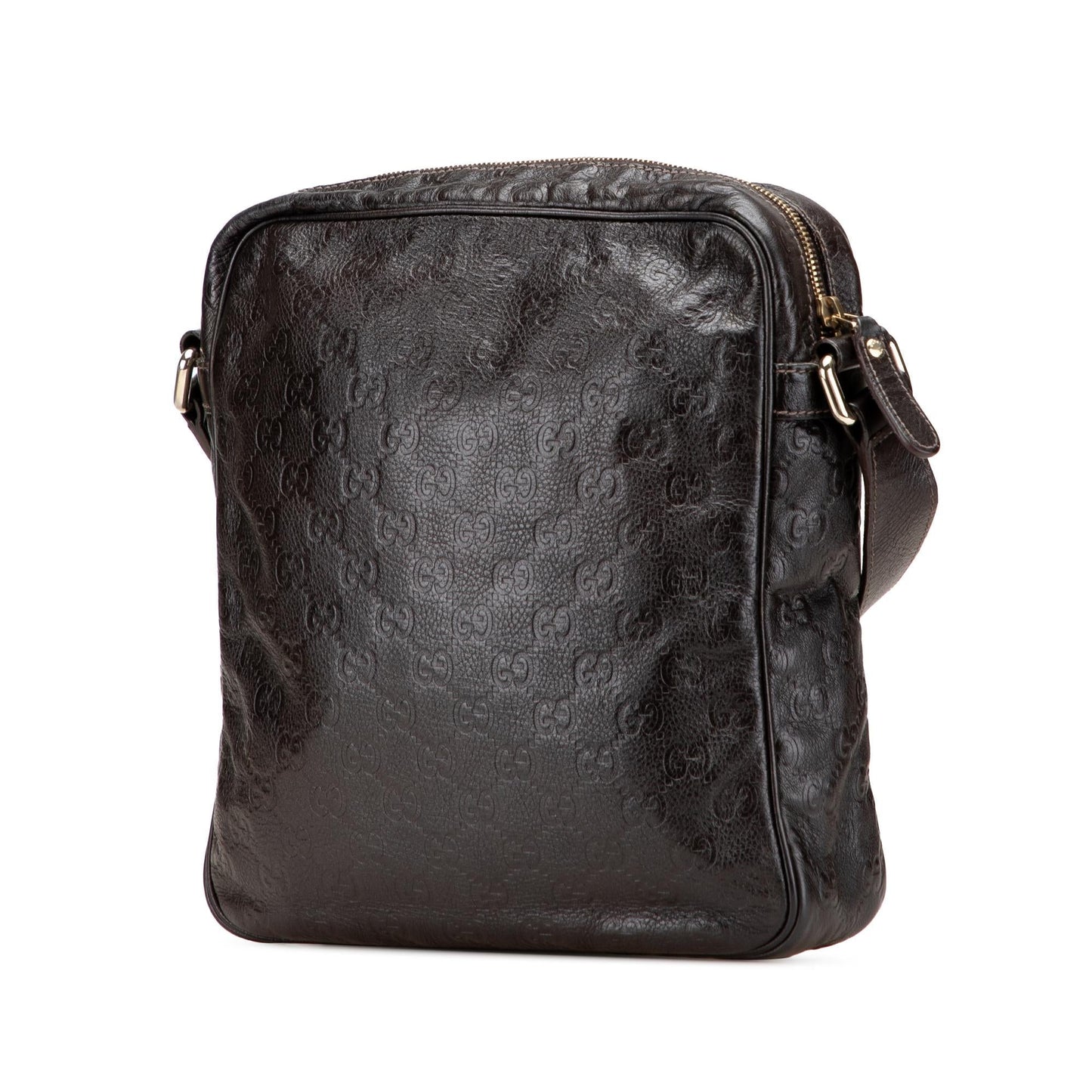 Gucci Guccissima Calf Brown Crossbody Bag Crossbody 6