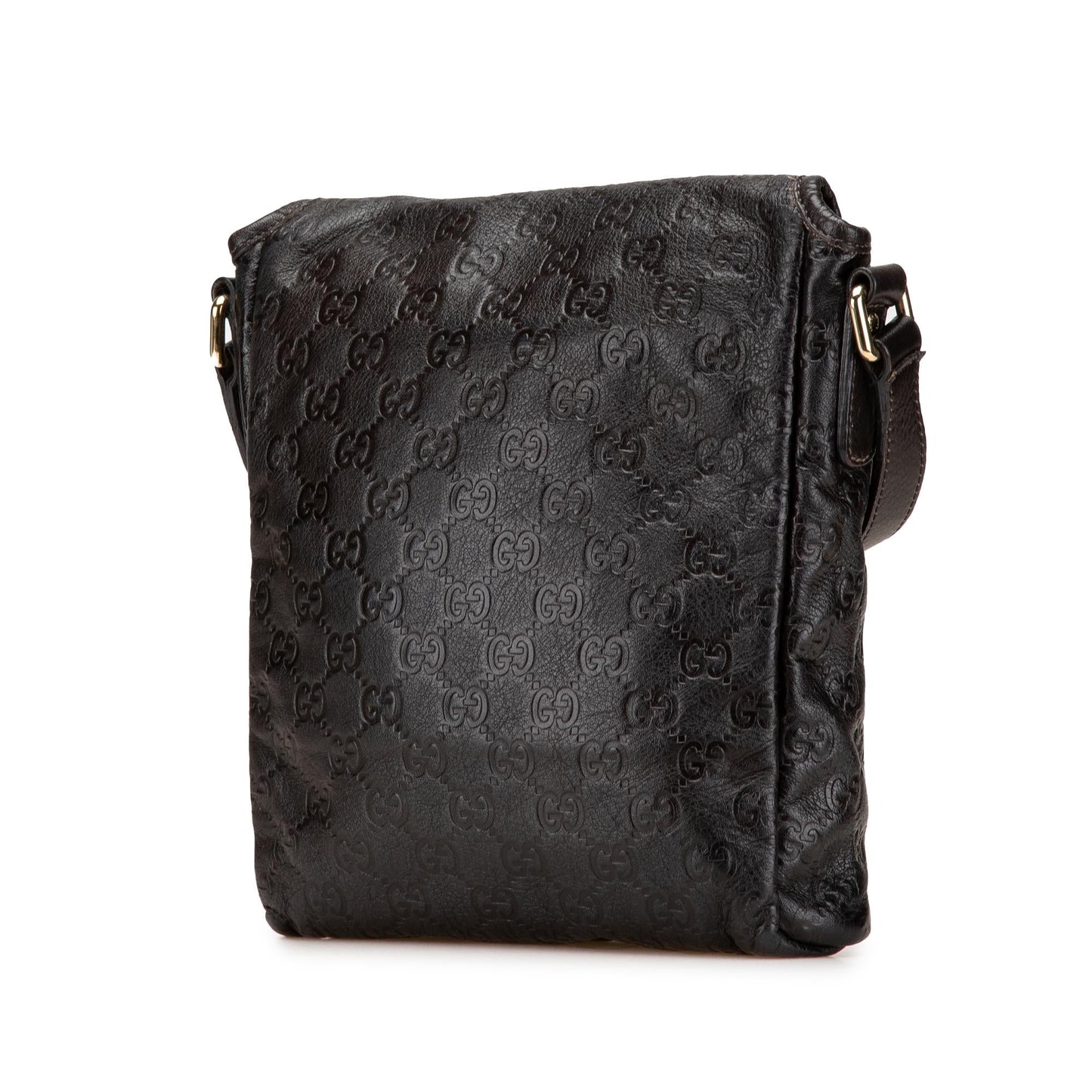 Gucci Guccissima Calf Brown Crossbody Bag Crossbody 8