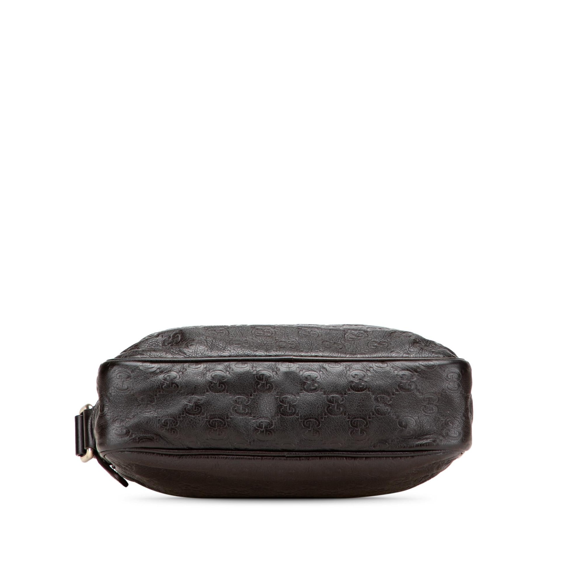 Gucci Guccissima Calf Brown Crossbody Bag Crossbody 12