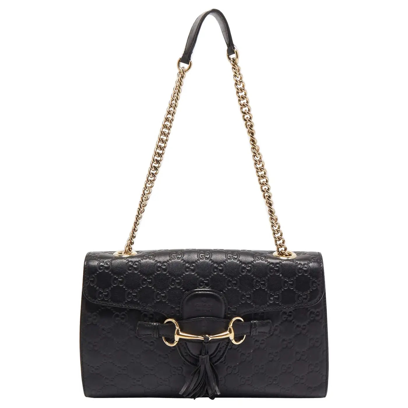Gucci EMILY Leather Shoulder Bag