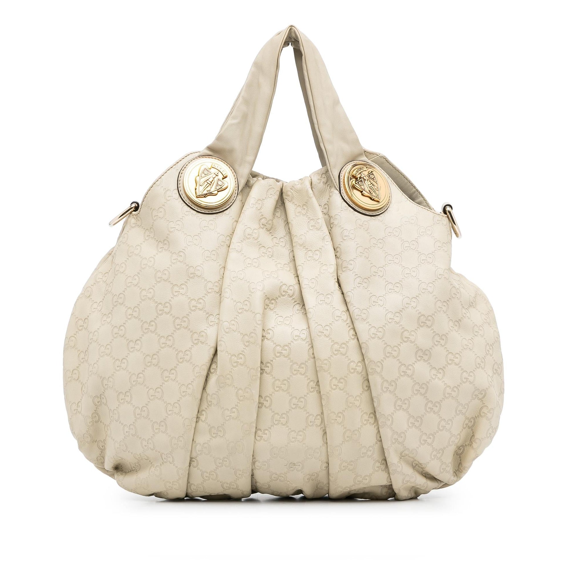 Gucci Guccissima Hysteria SHG-TSbKSP Calf White Satchel Bag