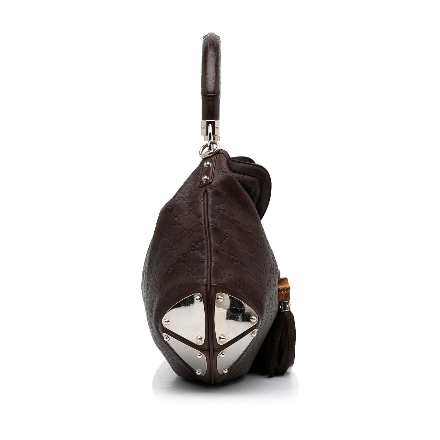 Gucci Guccissima Indy Babouska SHG-PaDhQc Calf Brown Shoulder Bag
