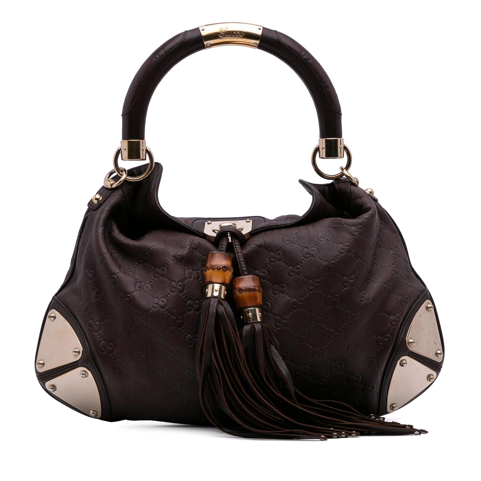 Gucci Guccissima Indy Shoulder Bag
