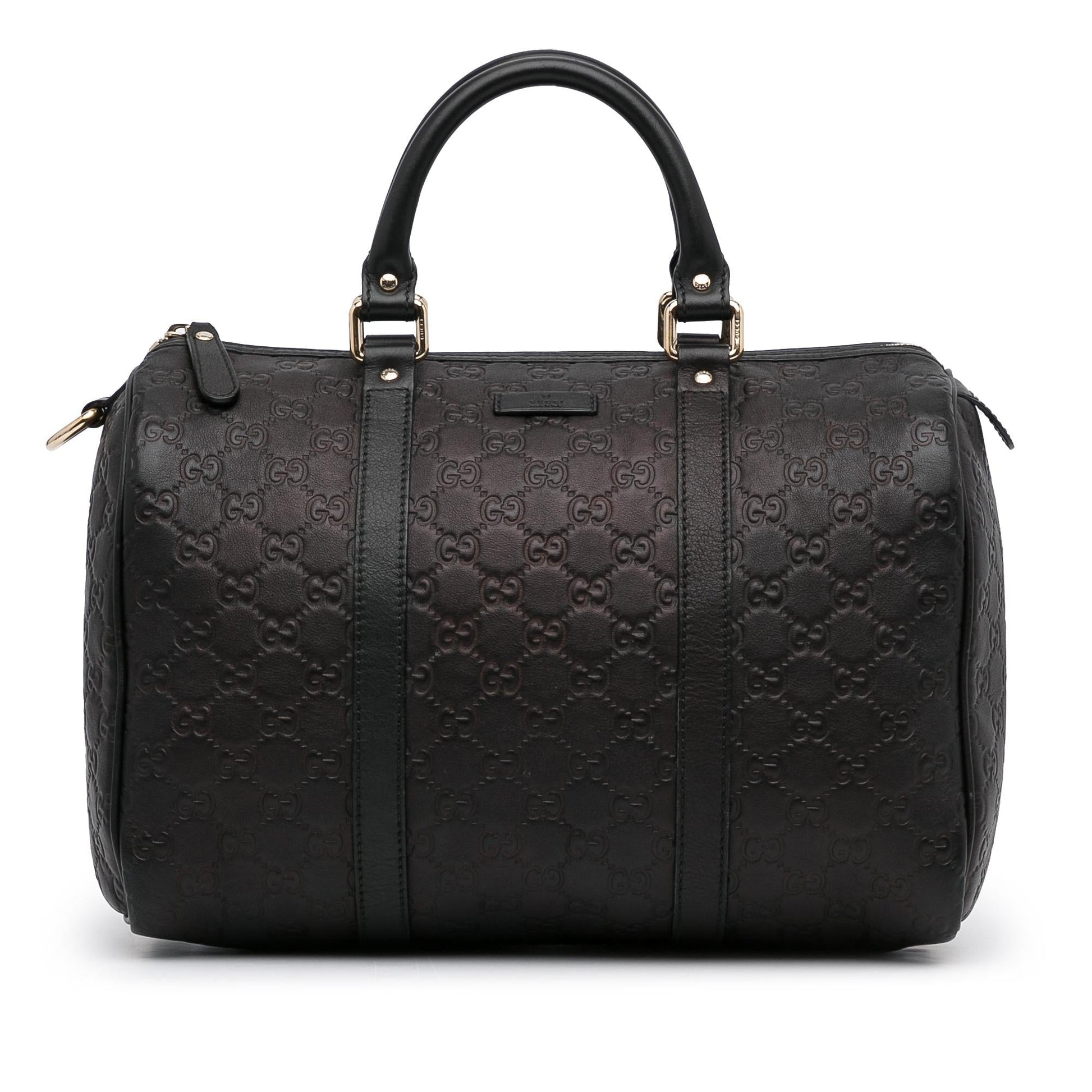 Gucci Guccissima Joy Boston SHG-uY8SFU Calf Brown Satchel Bag