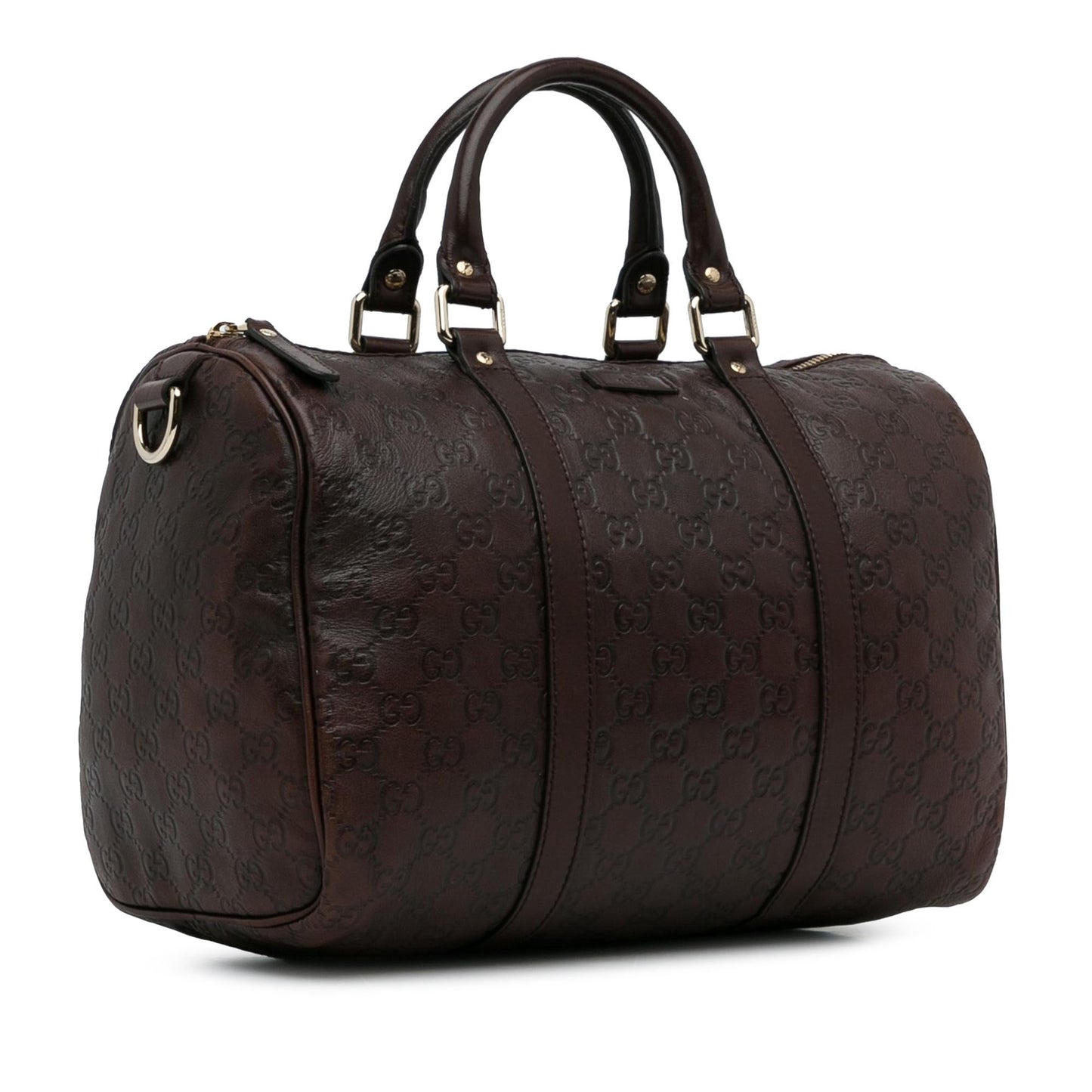 Gucci Guccissima Joy Boston SHG-u6FpjZ Calf Brown Satchel Bag