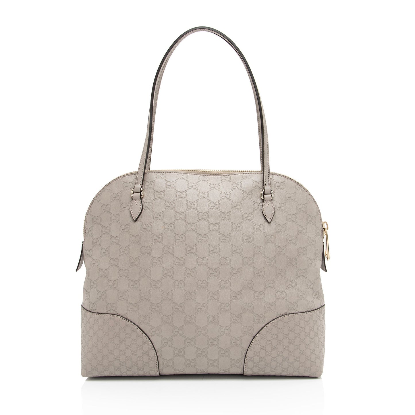 Gucci Guccissima Bree SHF-qXXyCM Leather Grey Small Shoulder Bag
