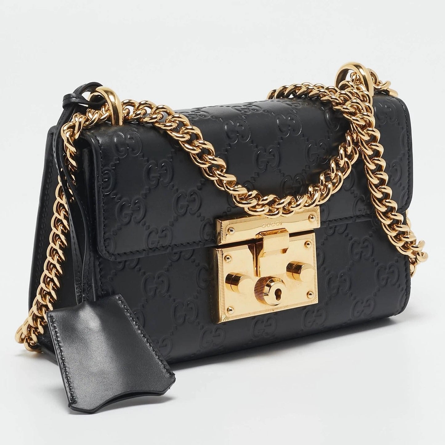 Gucci PADLOCK Leather Small Shoulder Bag