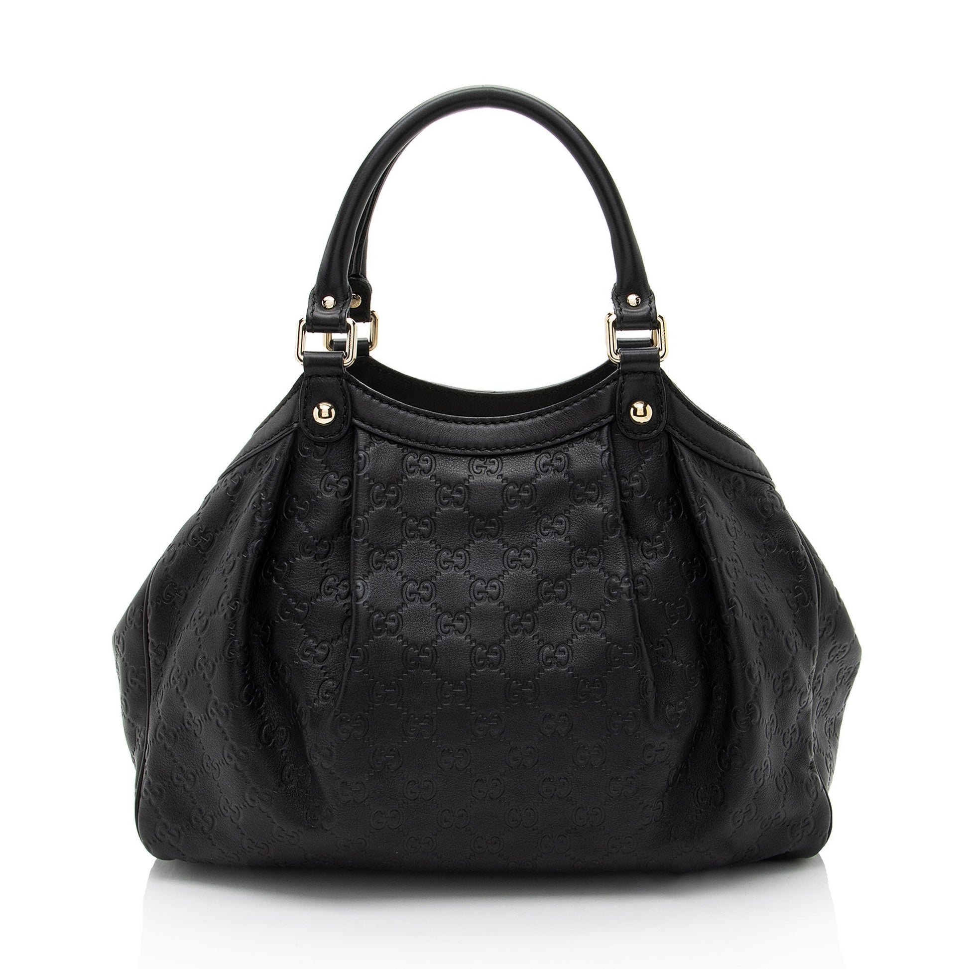 Gucci Guccissima Sukey Leather Medium Tote Bag