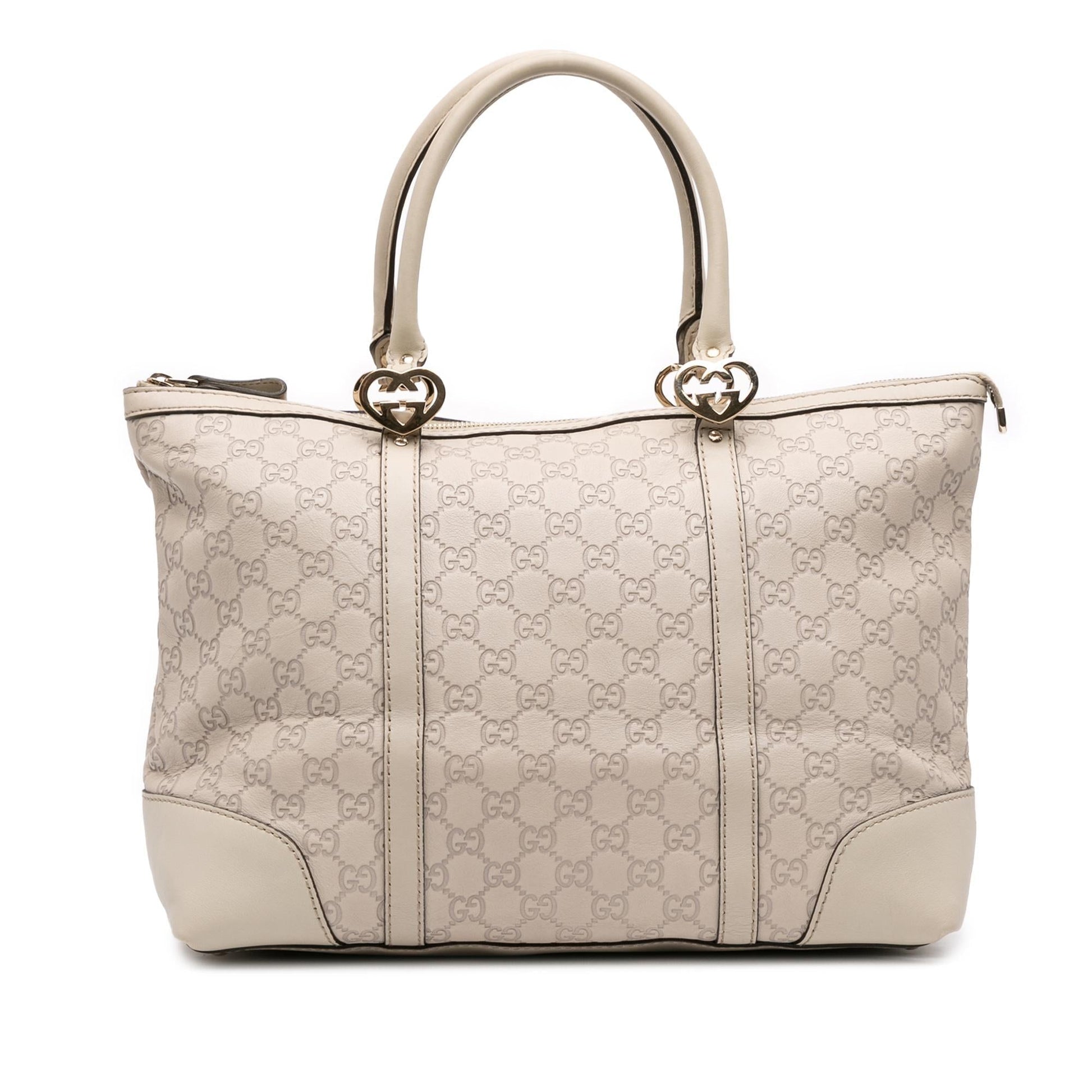 Gucci Guccissima Lovely Heart Tote Bag