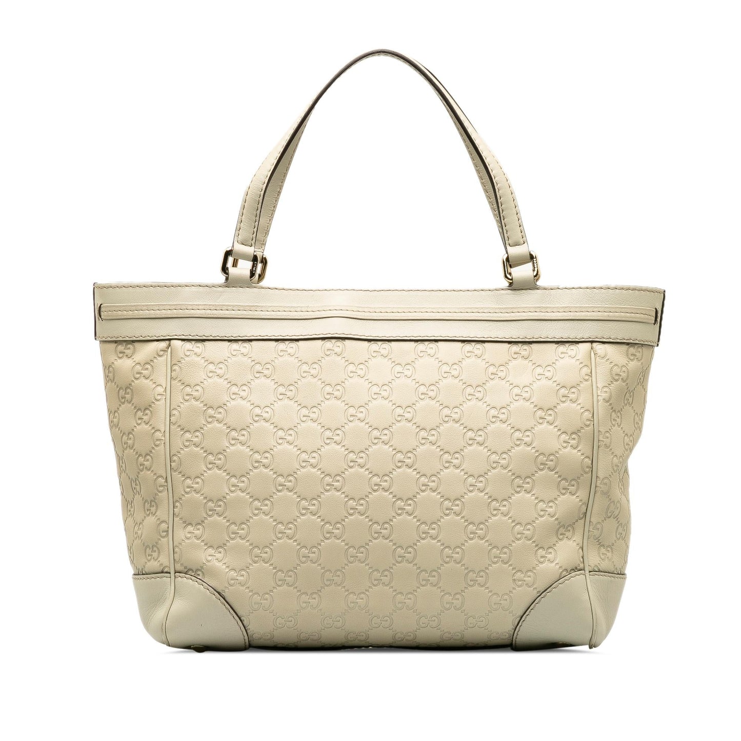 Gucci Guccissima Mayfair SHG-UUzCgj Calf White Shoulder Bag