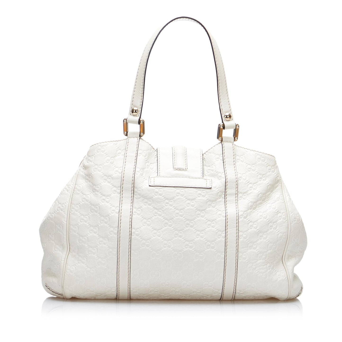 Gucci Guccissima New Ladies SHG-TSvnCn Calf White Tote Bag
