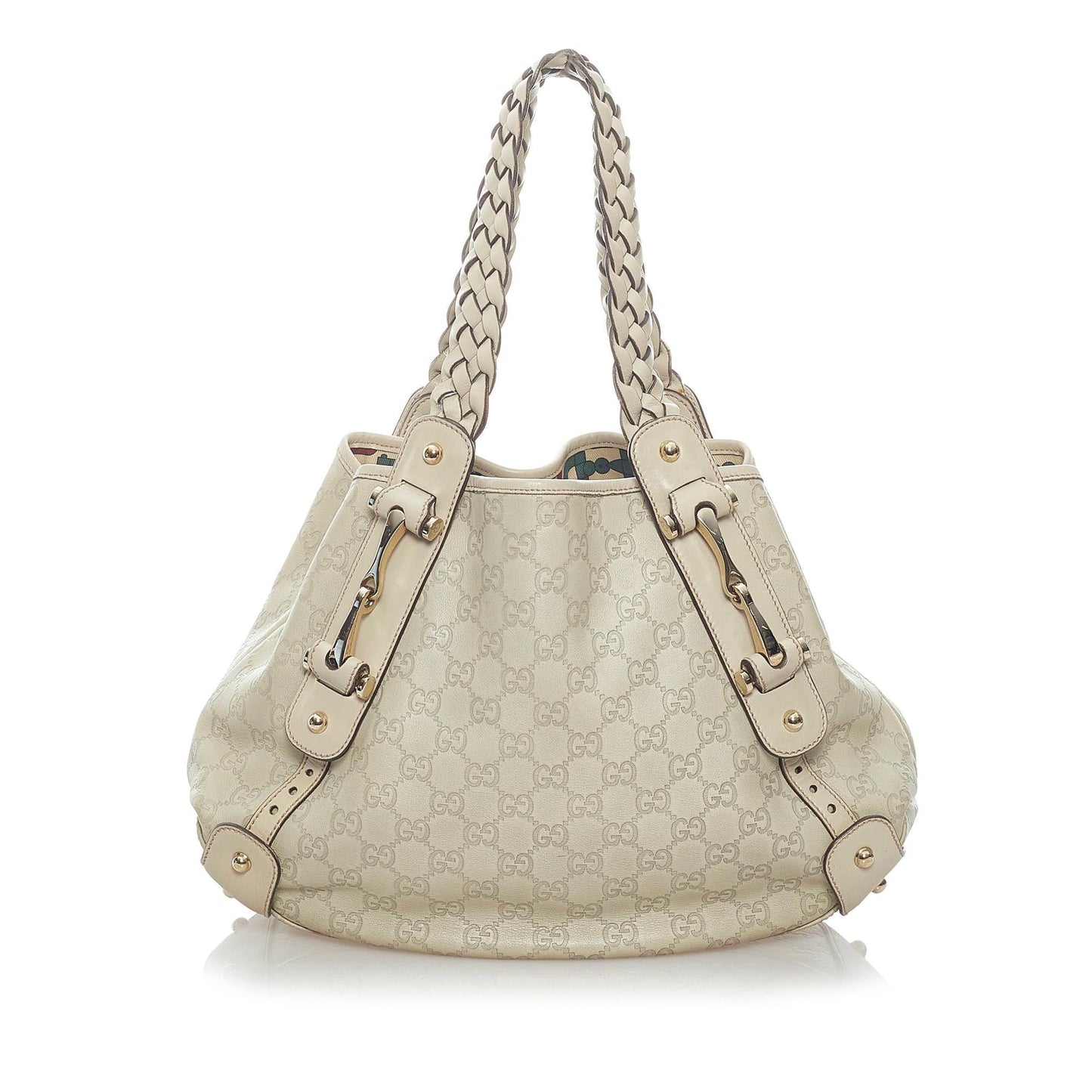 Gucci Guccissima Pelham SHG Calf White Shoulder Bag