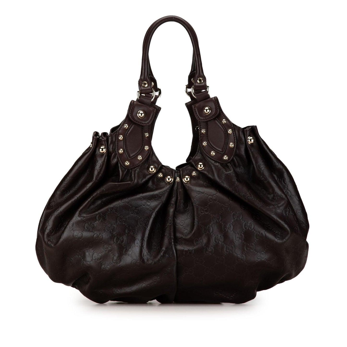 Gucci Guccissima Pelham SHG-4eiRdK Calf Brown Shoulder Bag