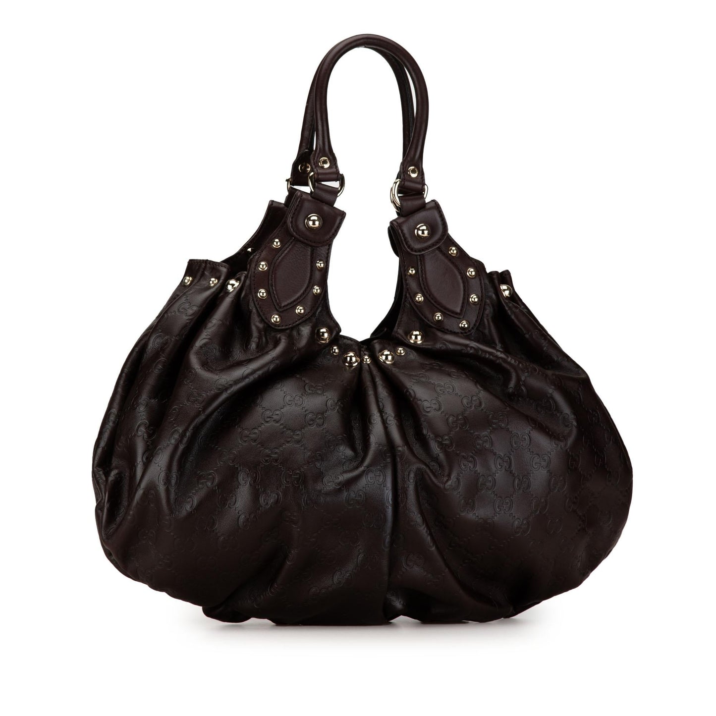 Gucci Guccissima Pelham SHG-4eiRdK Calf Brown Shoulder Bag