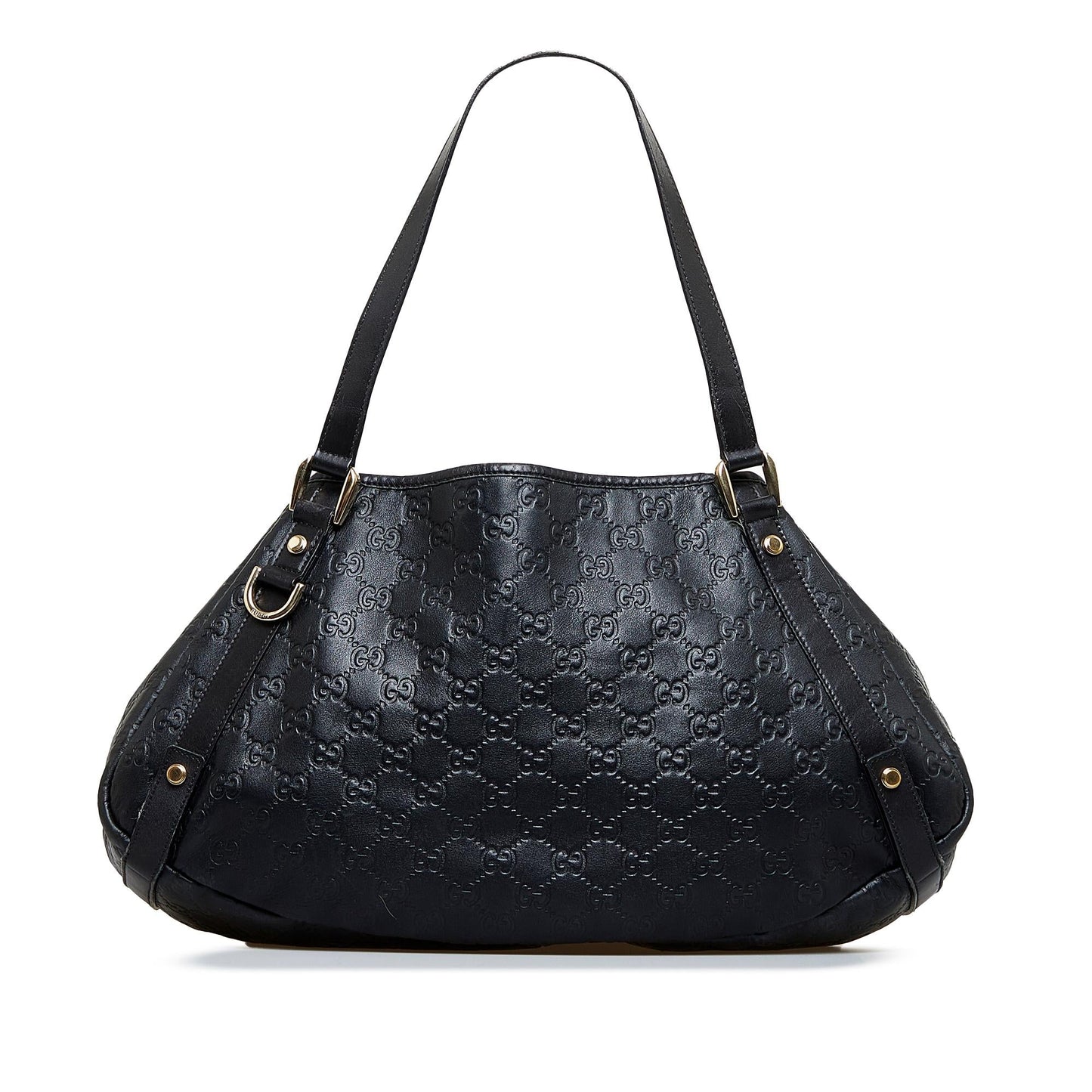 Gucci Guccissima Pelham SHG-RAlmW1 Calf Black Tote Bag
