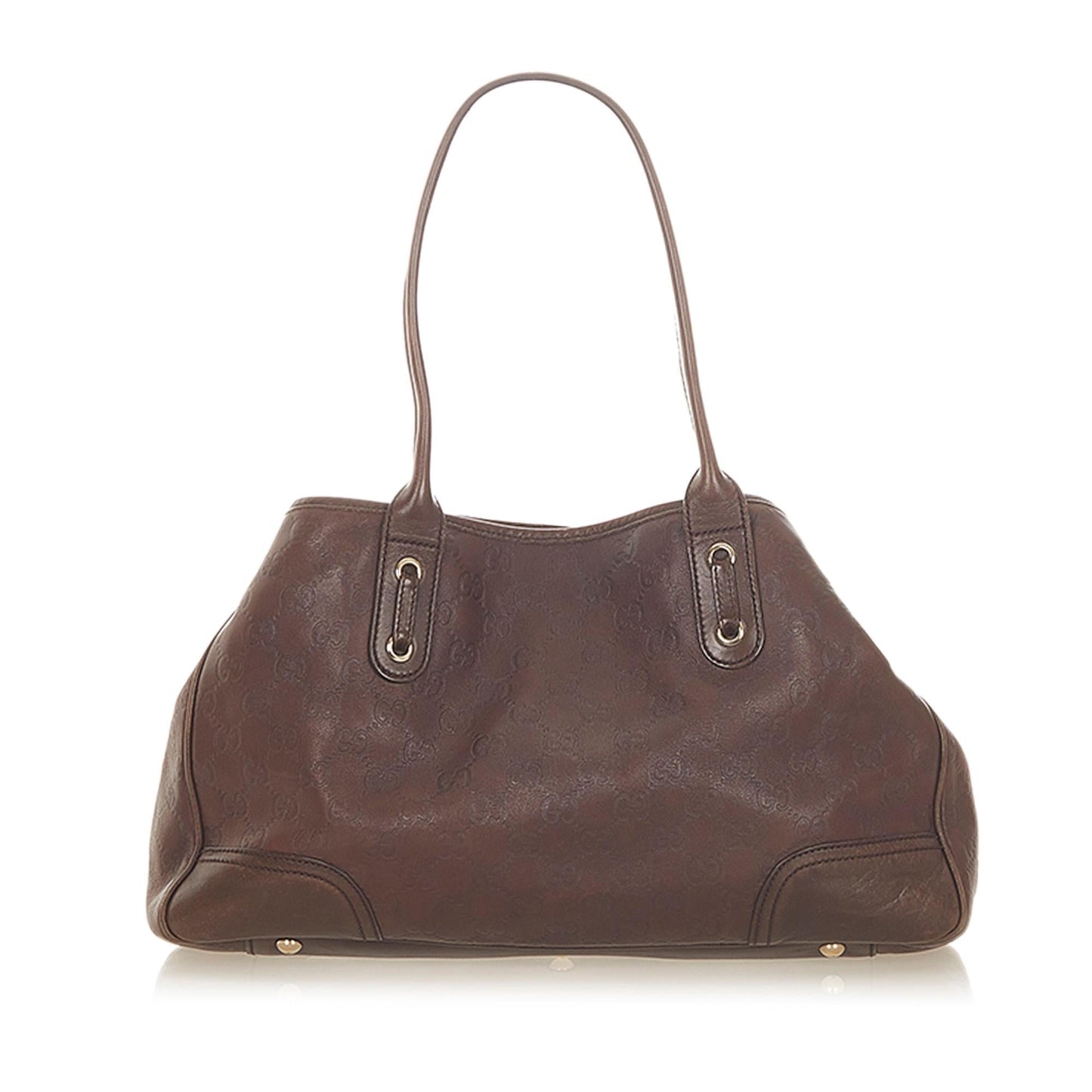 Gucci Guccissima Princy SHG Leather Calf Brown Tote Bag