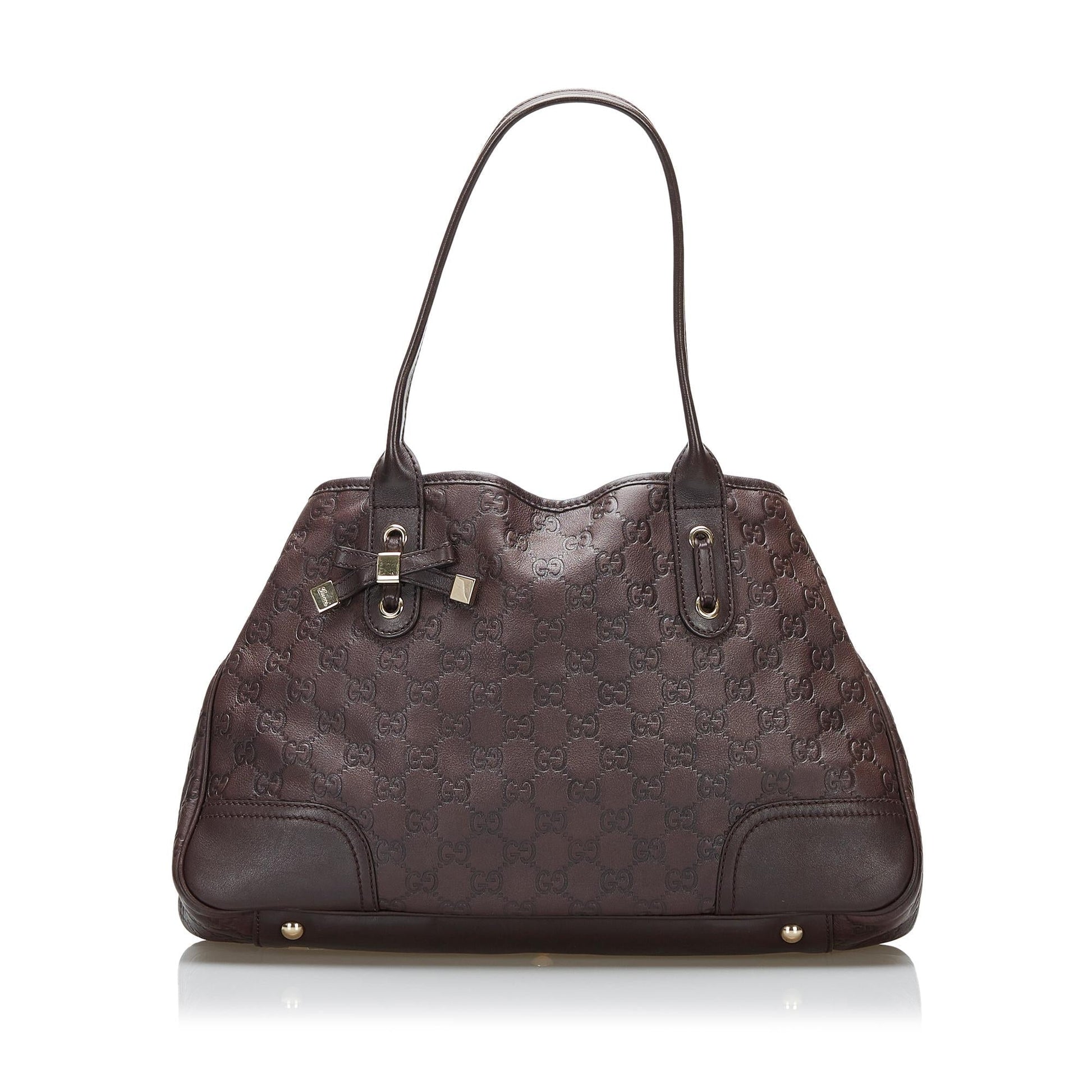 Gucci Guccissima Princy SHG-nu5Rd9 Calf Brown Tote Bag