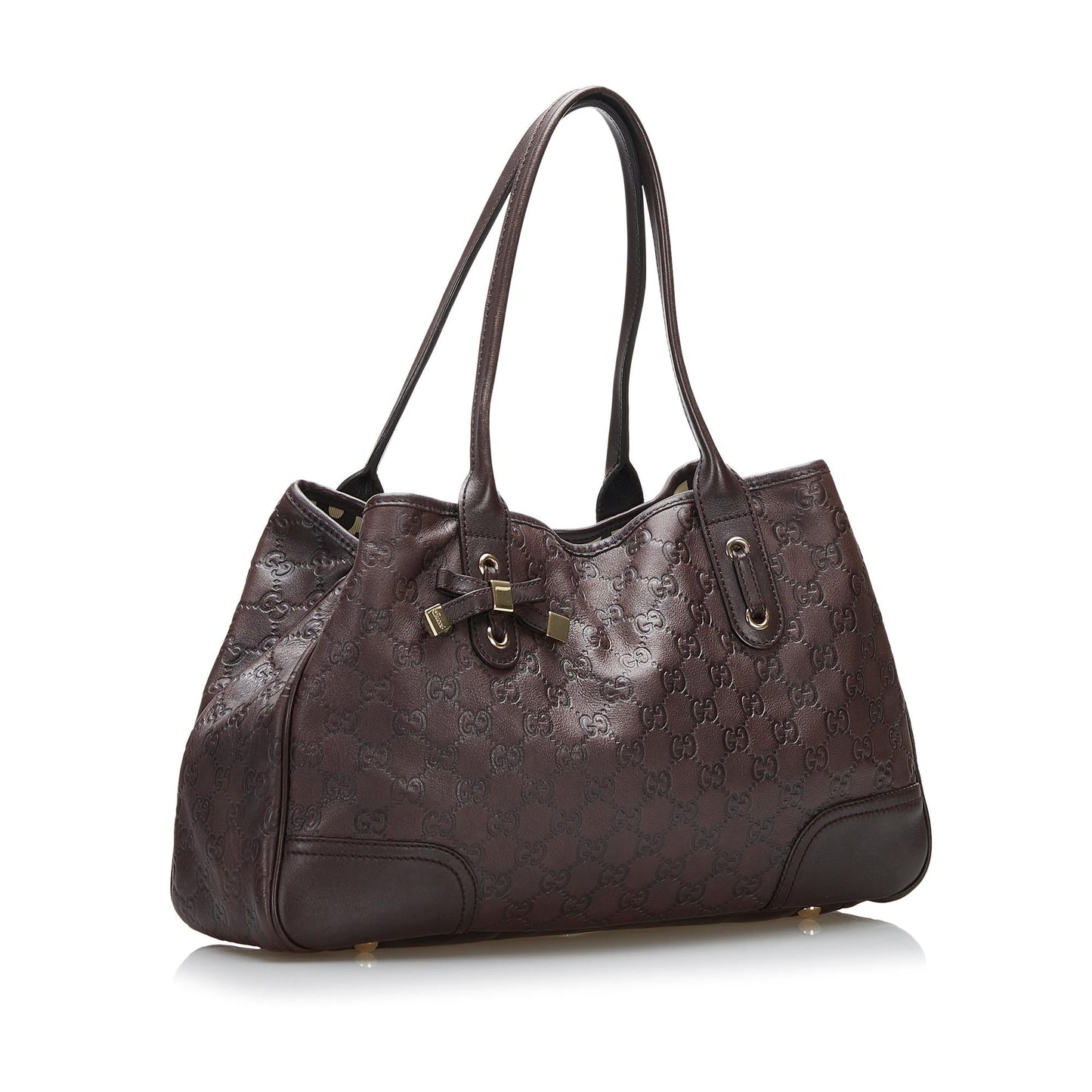 Gucci Guccissima Princy SHG-nu5Rd9 Calf Brown Tote Bag