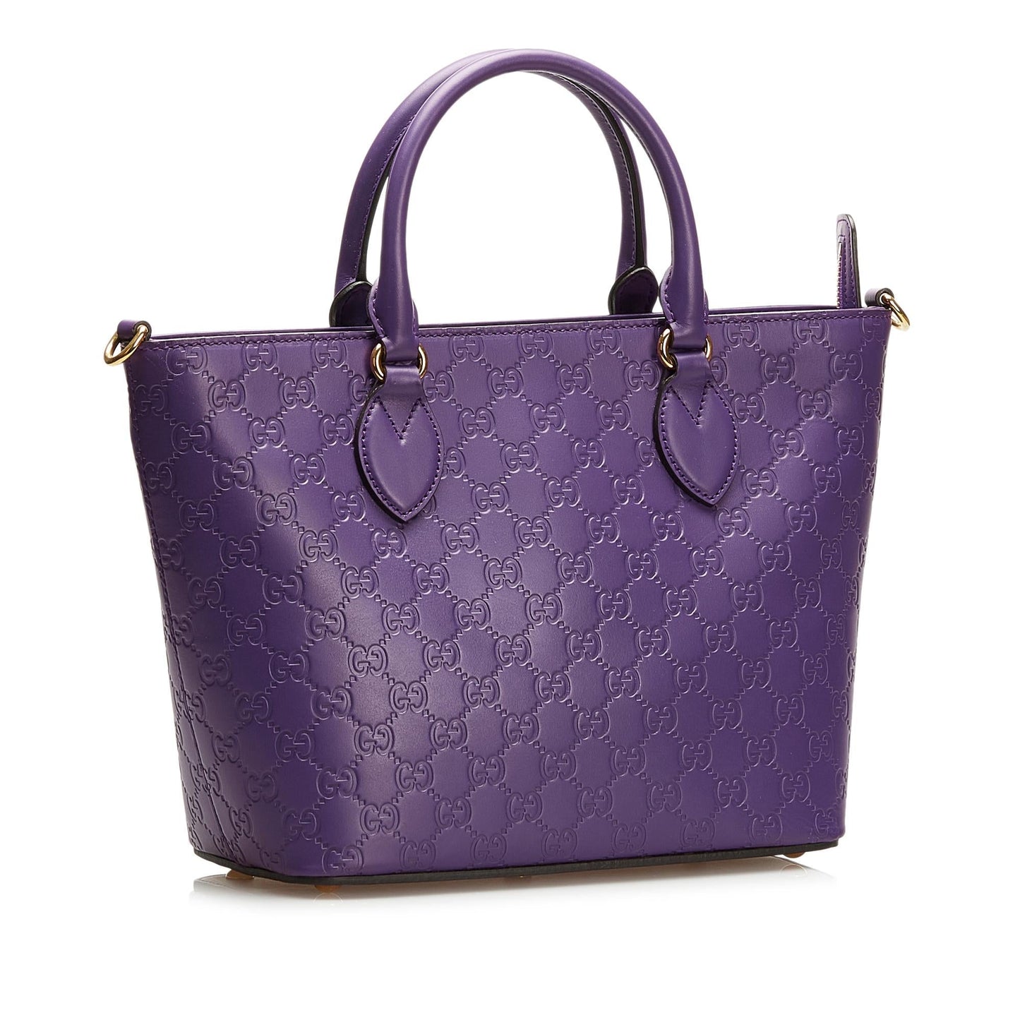 Gucci Guccissima Signature Convertible SHG Calf Satchel Bag