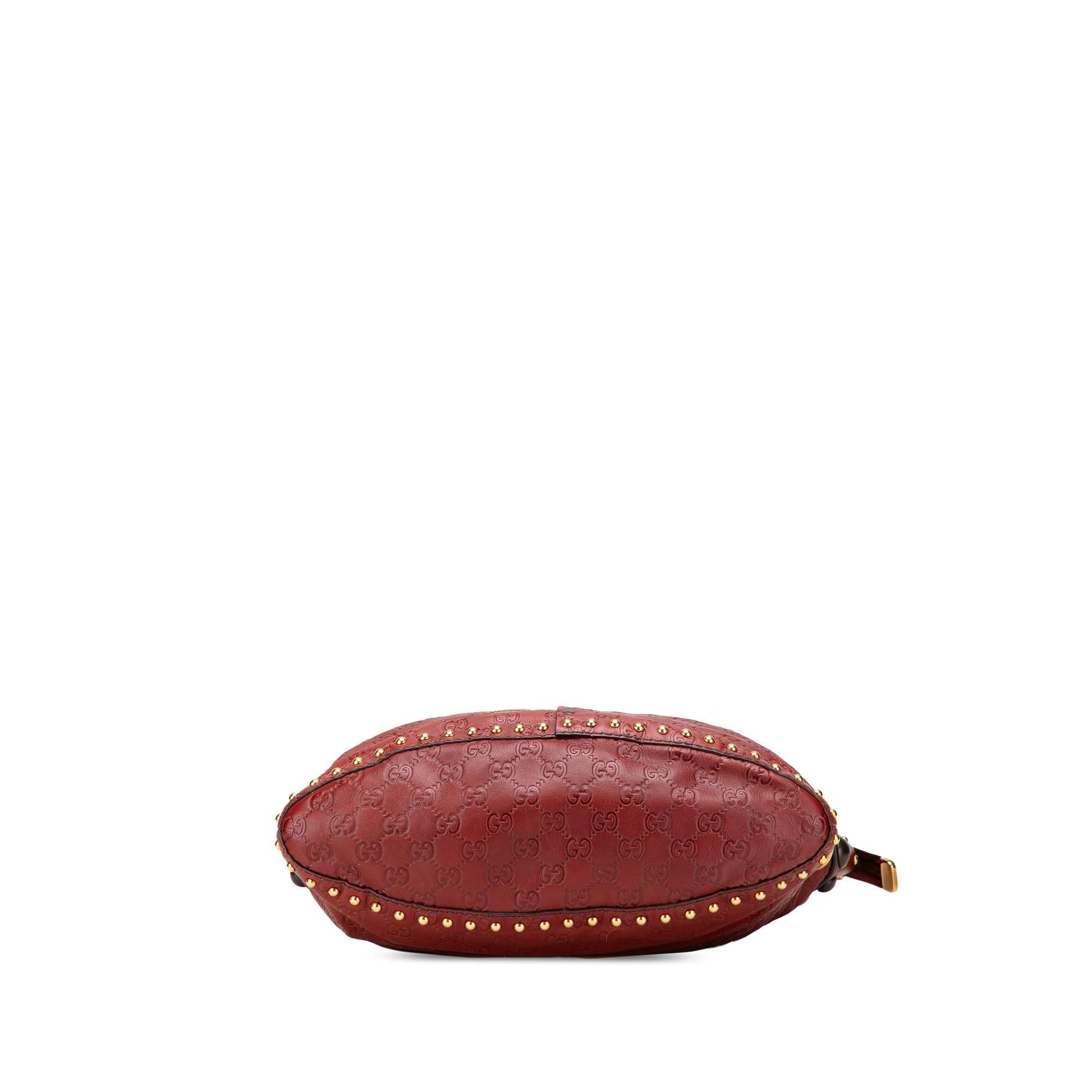 Gucci Guccissima Studded Babouska Travel Bag
