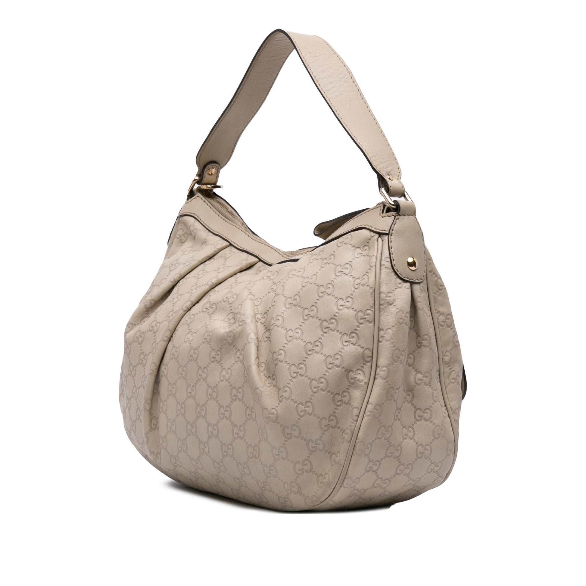 Gucci Guccissima Sukey Calf Brown Shoulder Bag