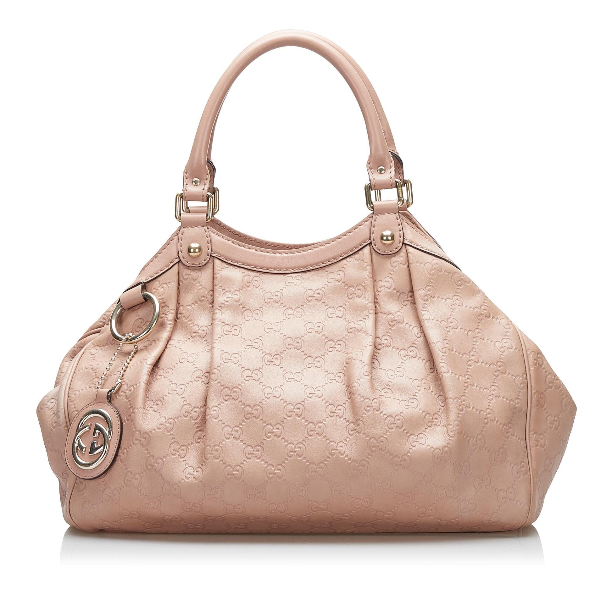 Gucci Guccissima Sukey SHG-3AILY4 Calf Pink Tote Bag