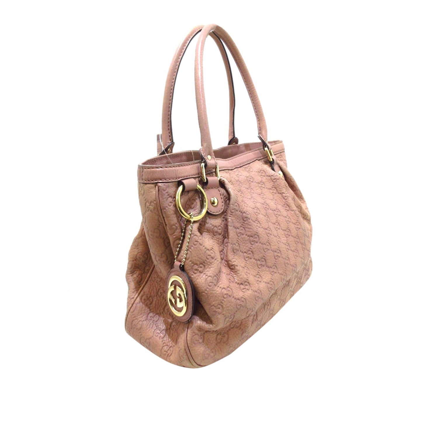 Gucci Guccissima Sukey SHG-CISIIy Calf Pink Tote Bag
