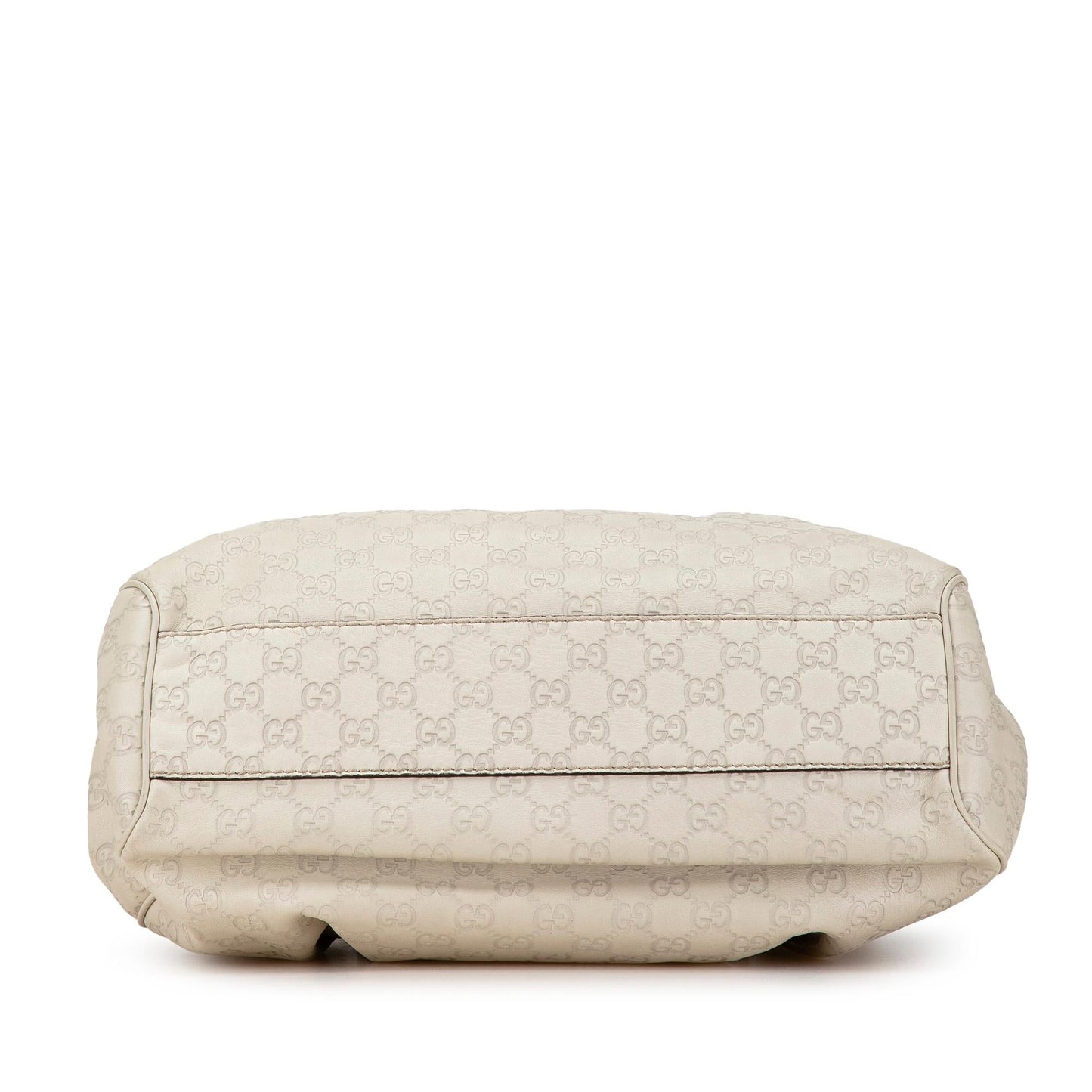 Gucci Guccissima Sukey SHG-K5aBMl Calf White Tote Bag