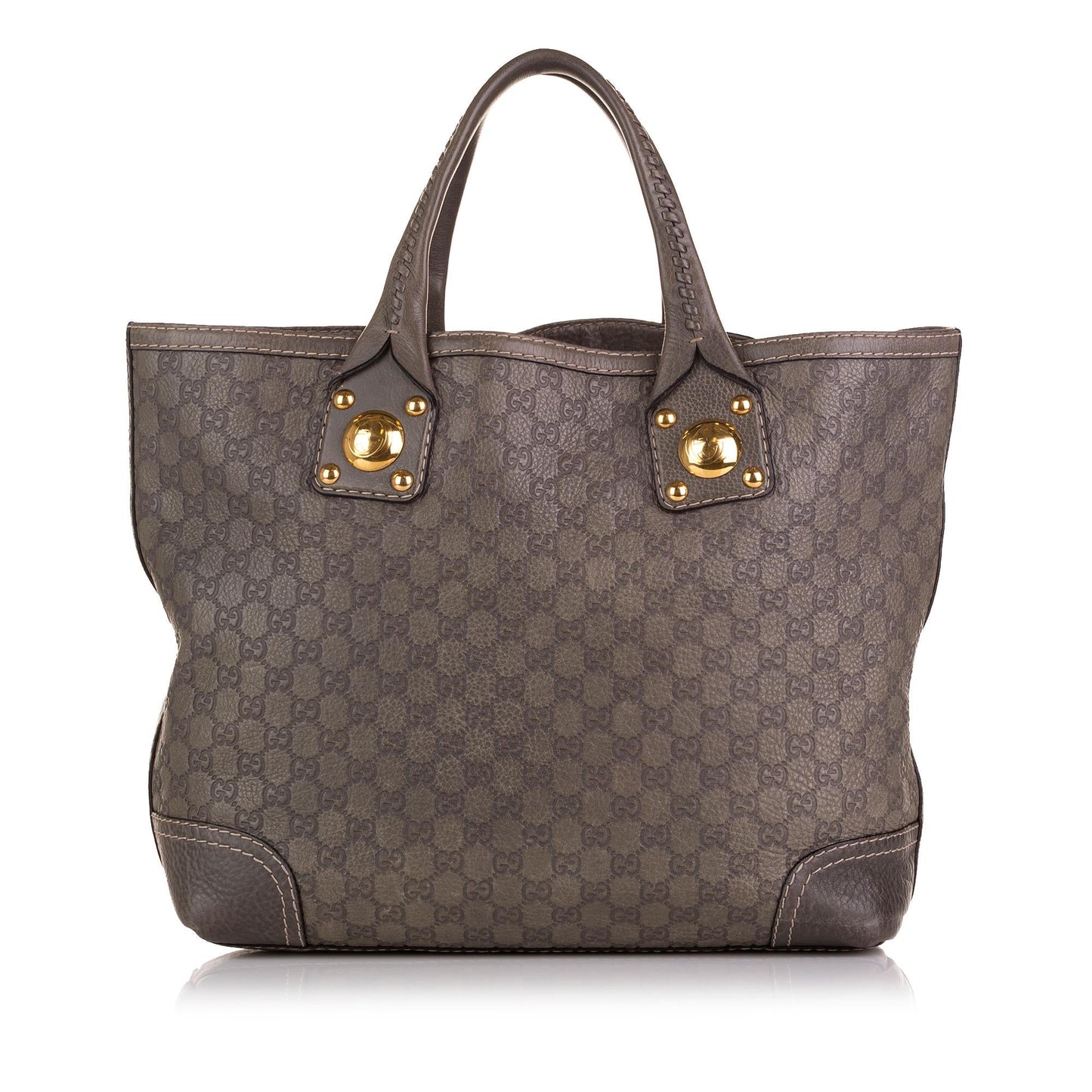 Gucci Guccissima Sunset SHG Calf Grey Tote Bag