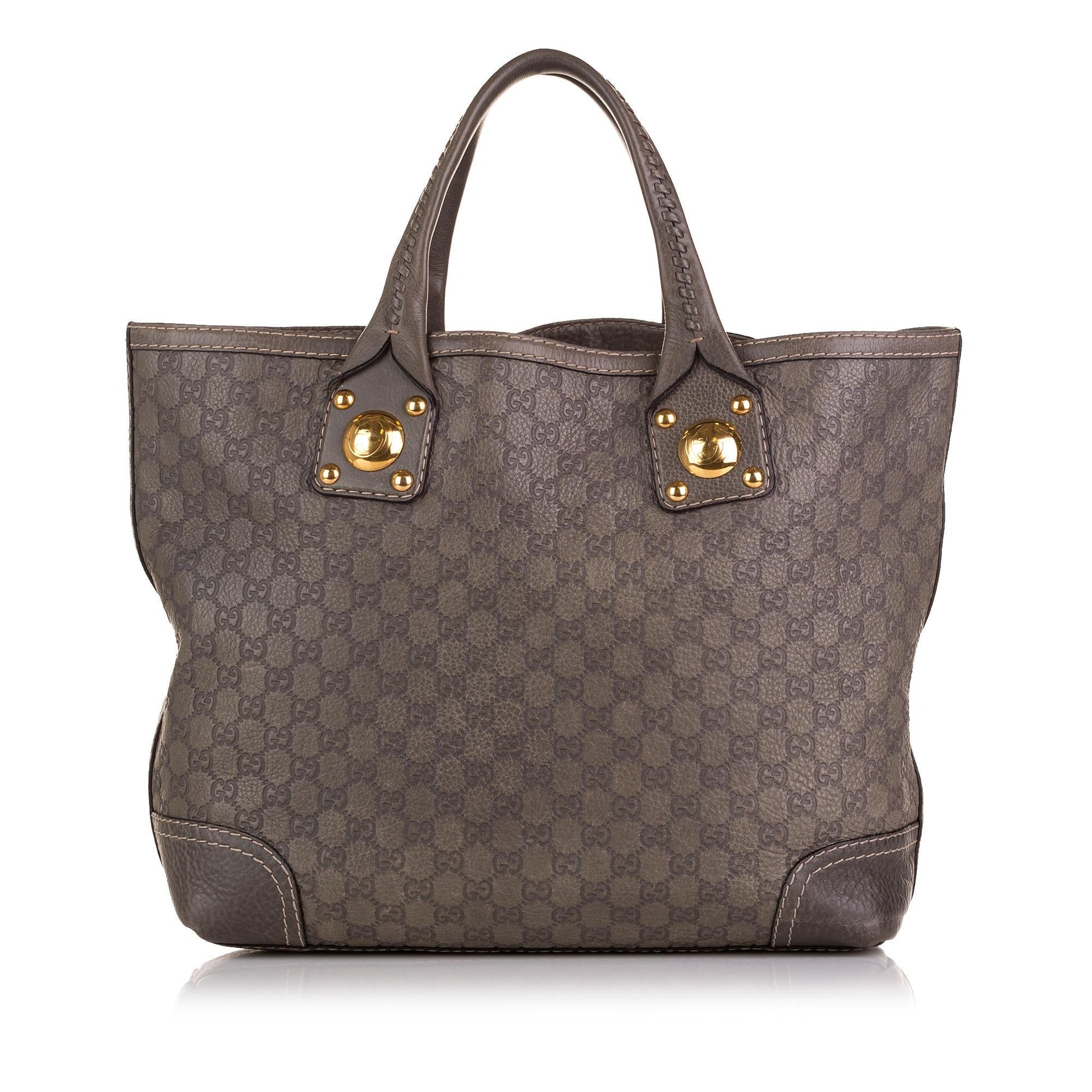 Gucci Guccissima Sunset SHG Calf Grey Tote Bag