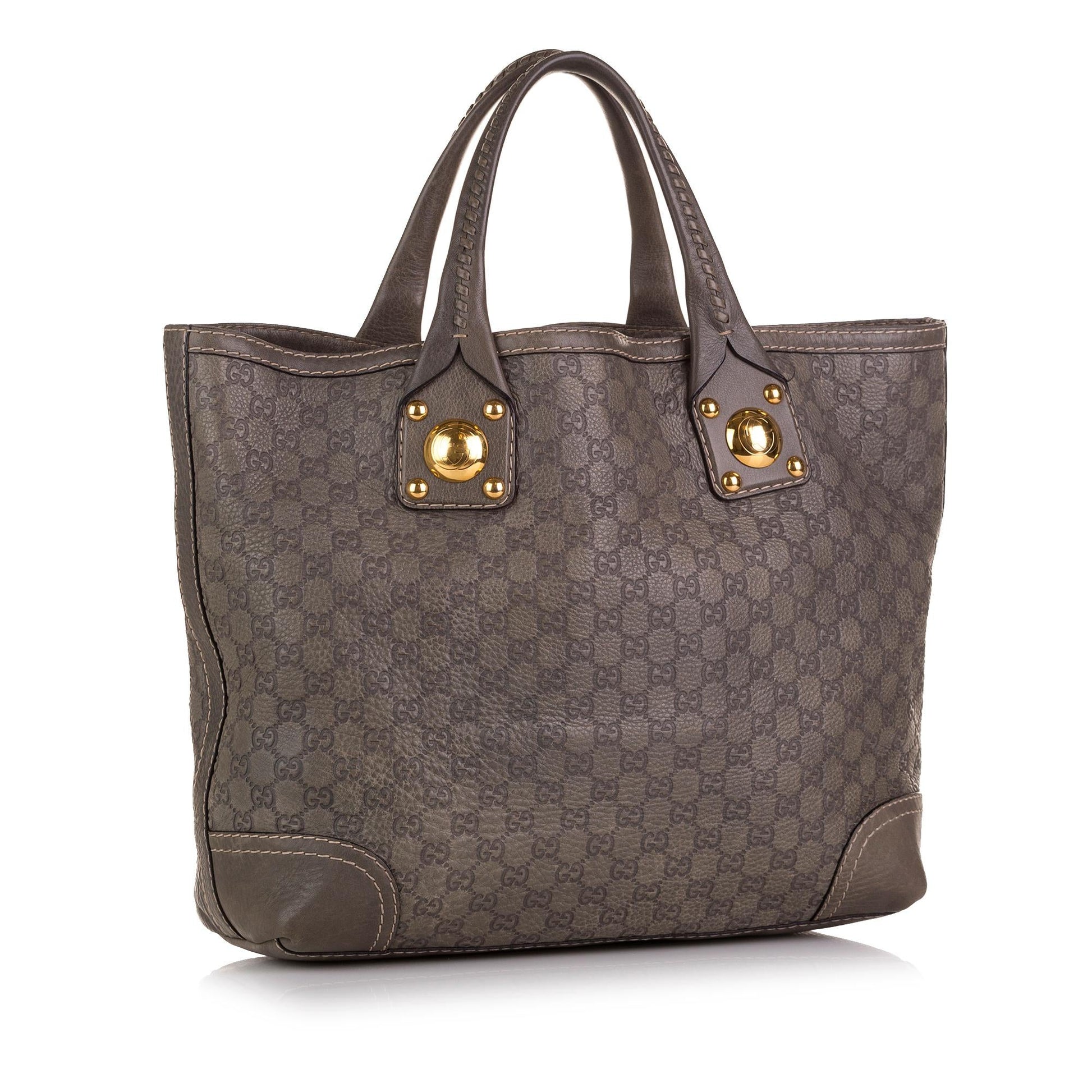 Gucci Guccissima Sunset SHG Calf Grey Tote Bag