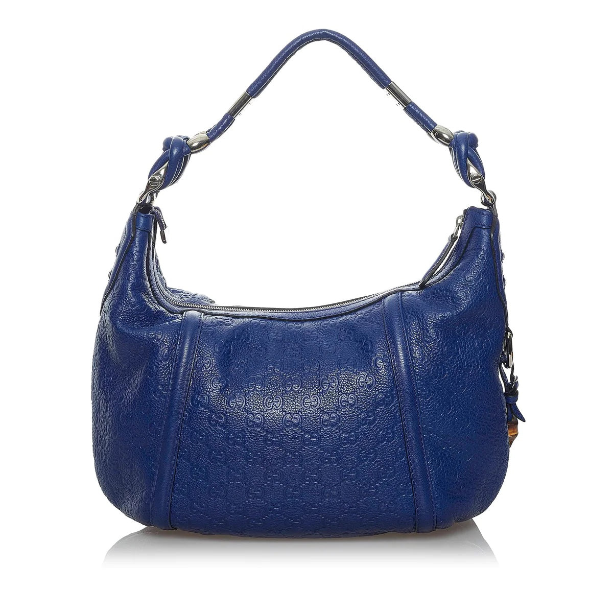 Gucci TECHNO HORSEBIT Blue Shoulder Bag