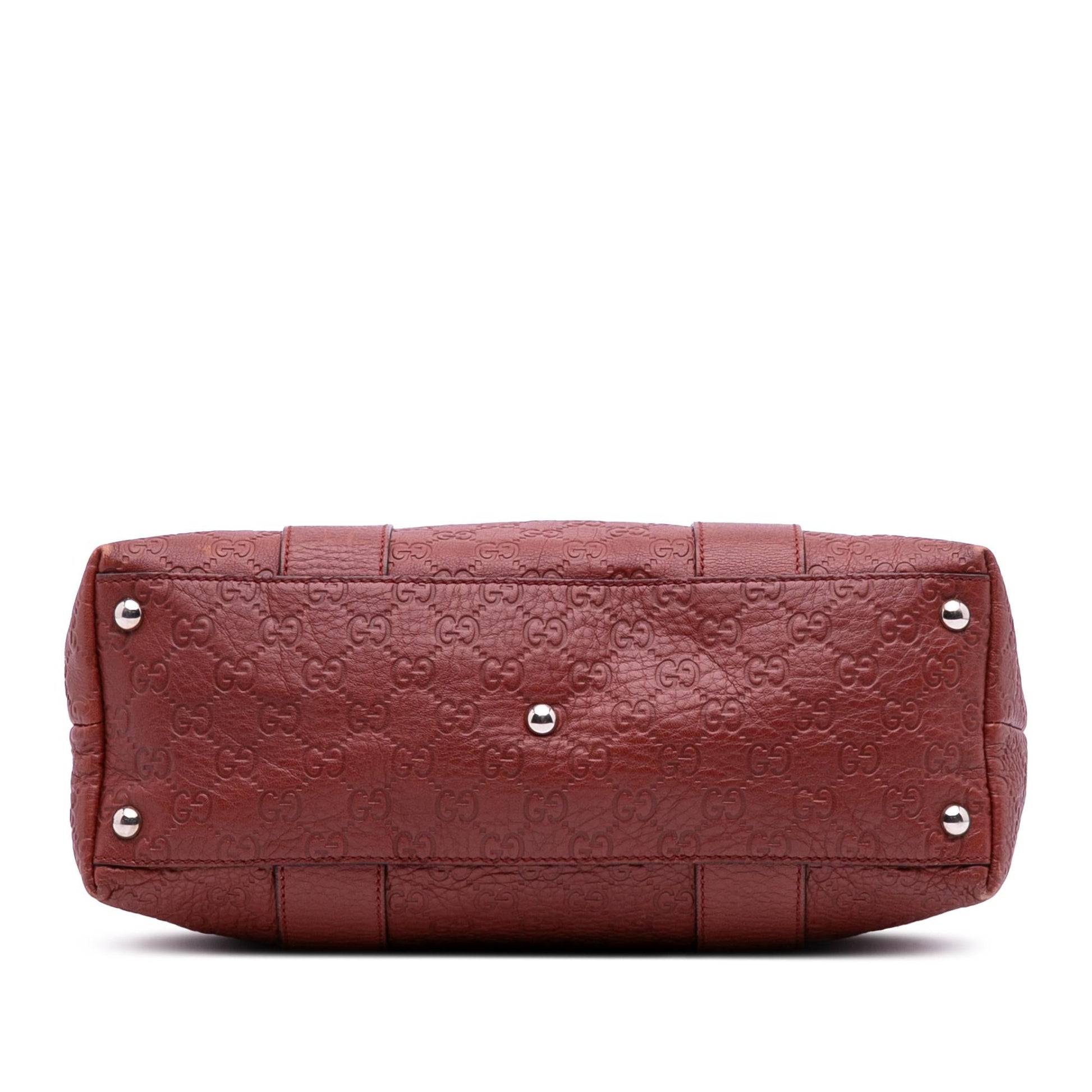 Gucci Guccissima Tender Bamboo Bar Tote Bag