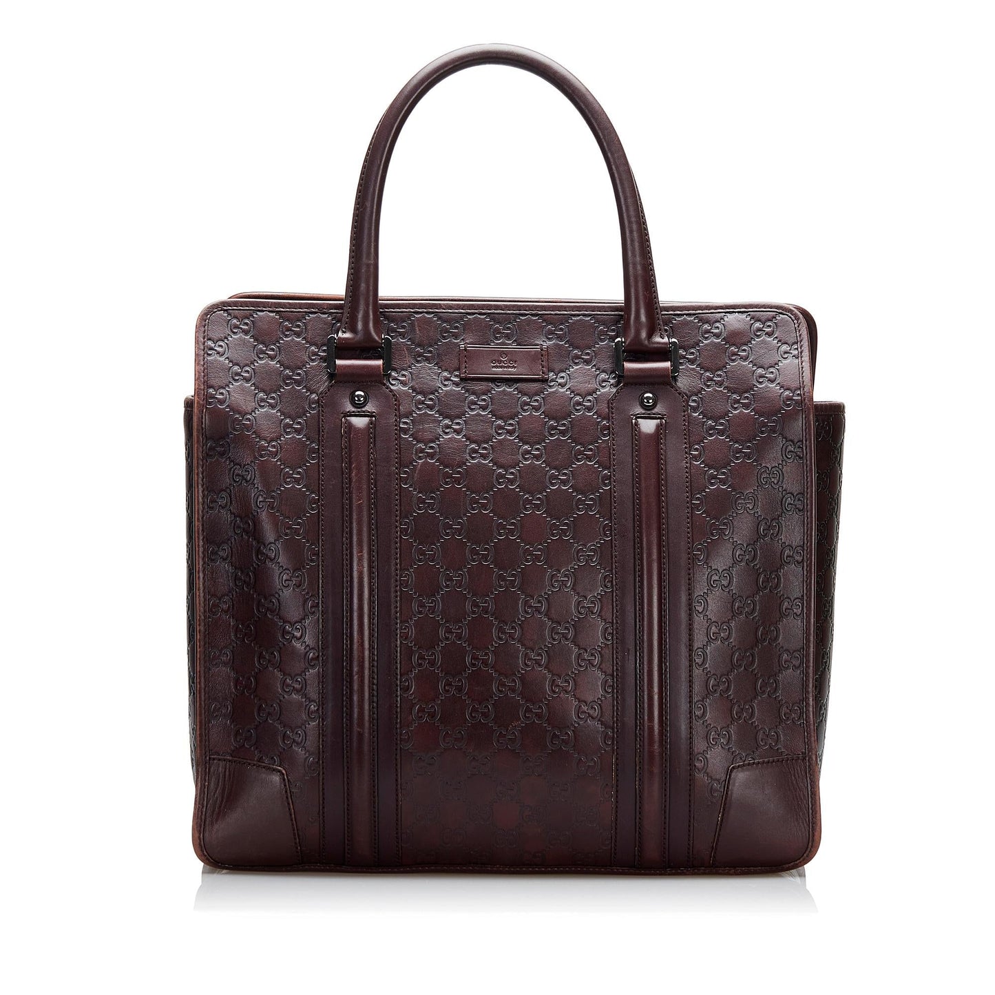 Gucci Guccissima SHG-8E1S5j Calf Brown Tote Bag