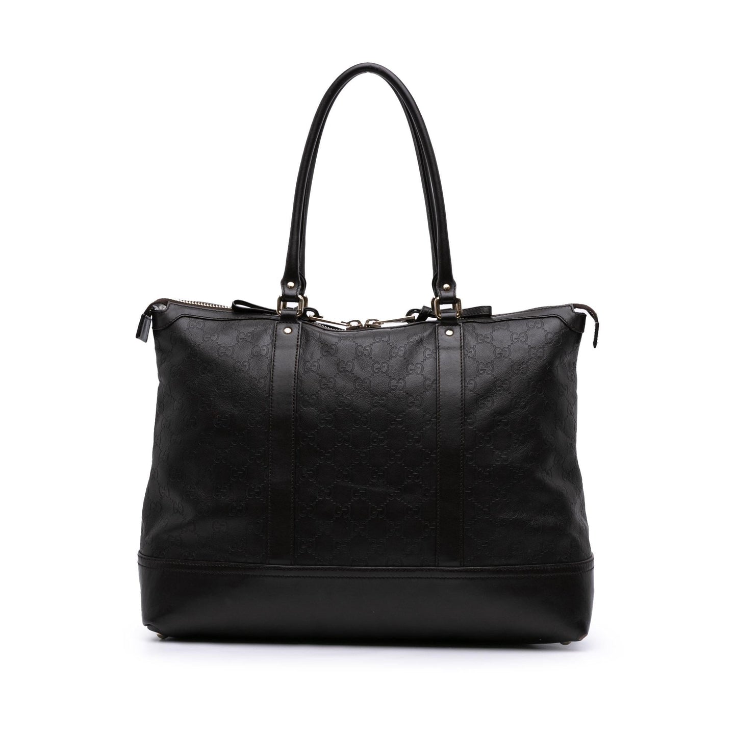 Gucci Guccissima Calf Black Tote Bag