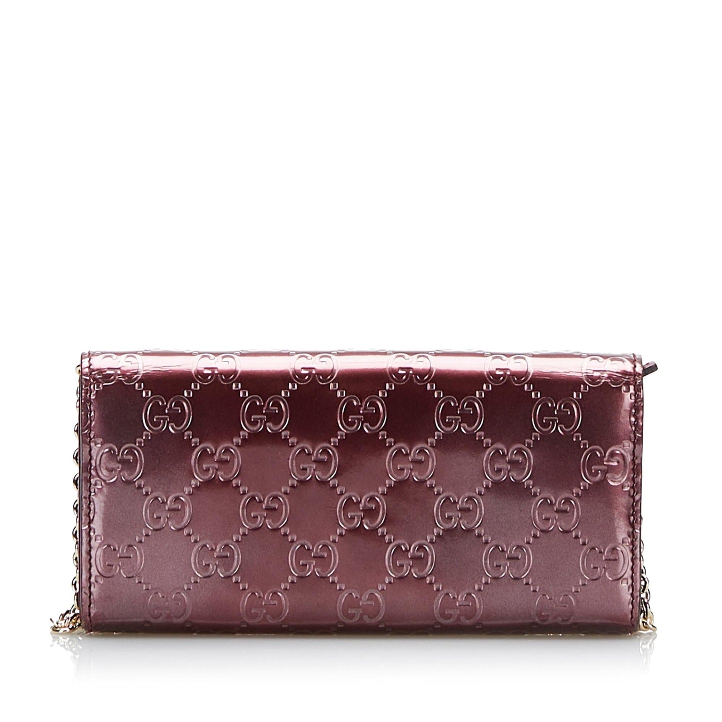 Gucci Guccissima Wallet On SHG-Y0C7ce Calf Chain Crossbody Bag