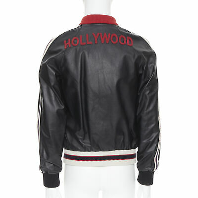 Gucci WEB JACKET Leather Apparel