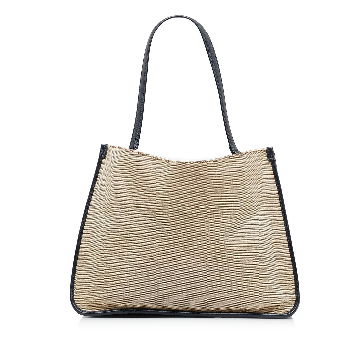 Gucci Horsebit SHG-vd8W1t Canvas Calf Black Brown Tote Bag