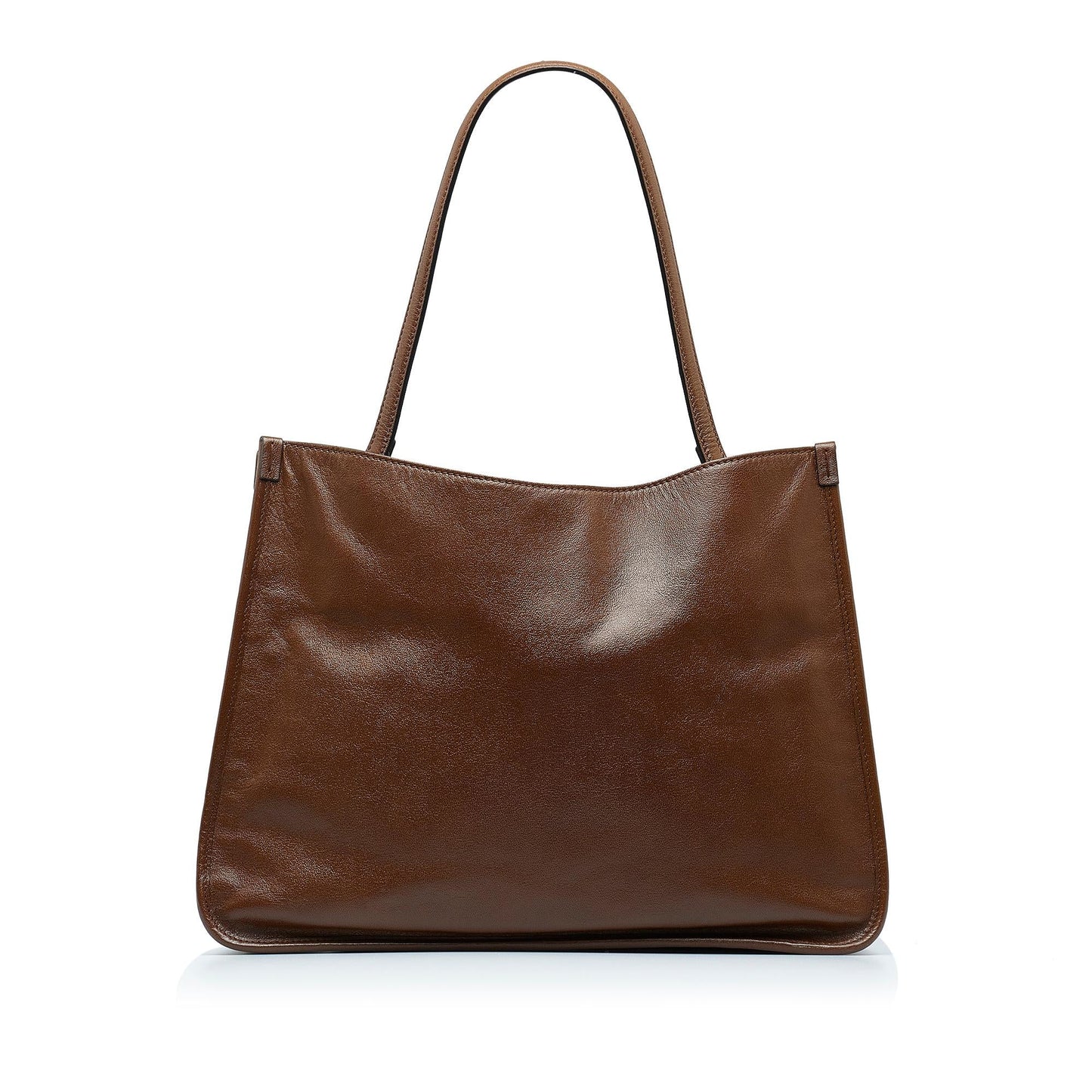 Gucci Horsebit SHG-8KCkxu Leather Calf Brown Tote Bag