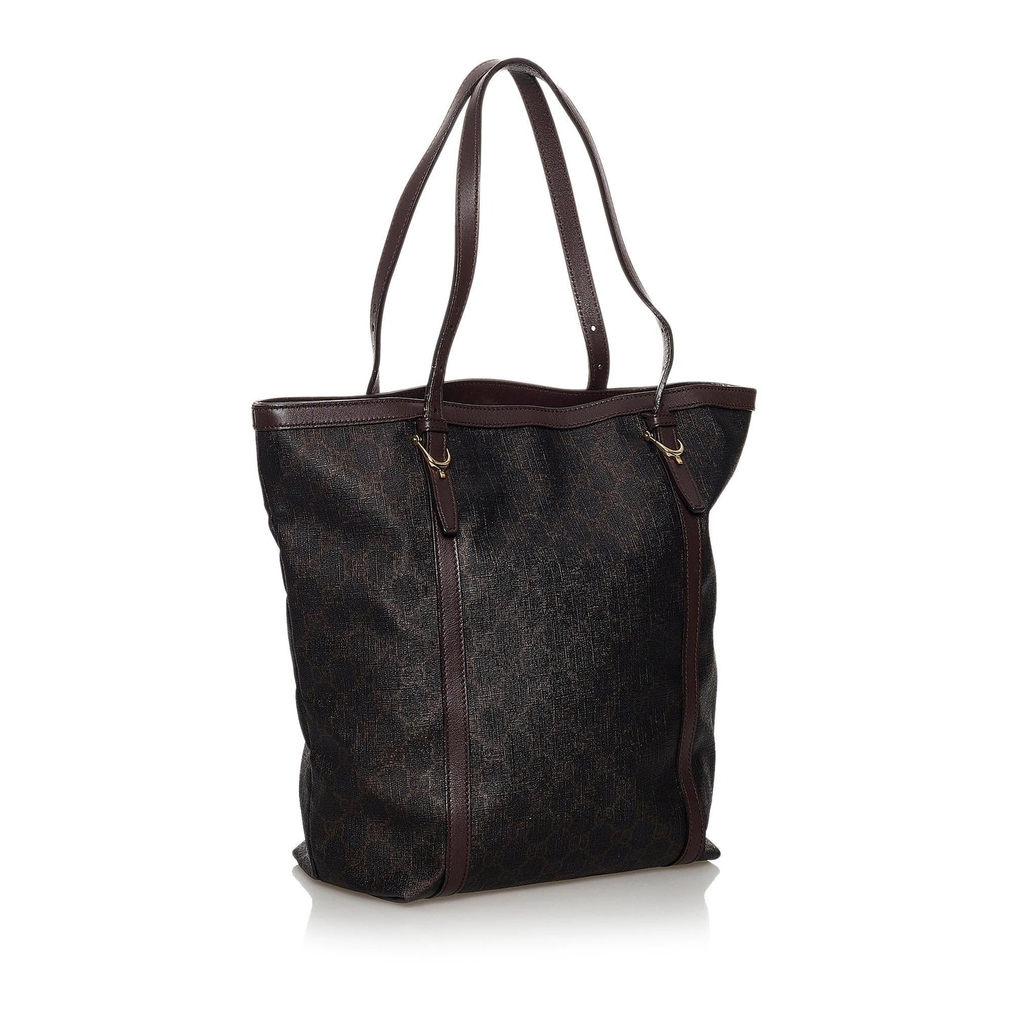 Gucci Horsebit SHG Canvas Brown Shoulder Bag Bag Shg