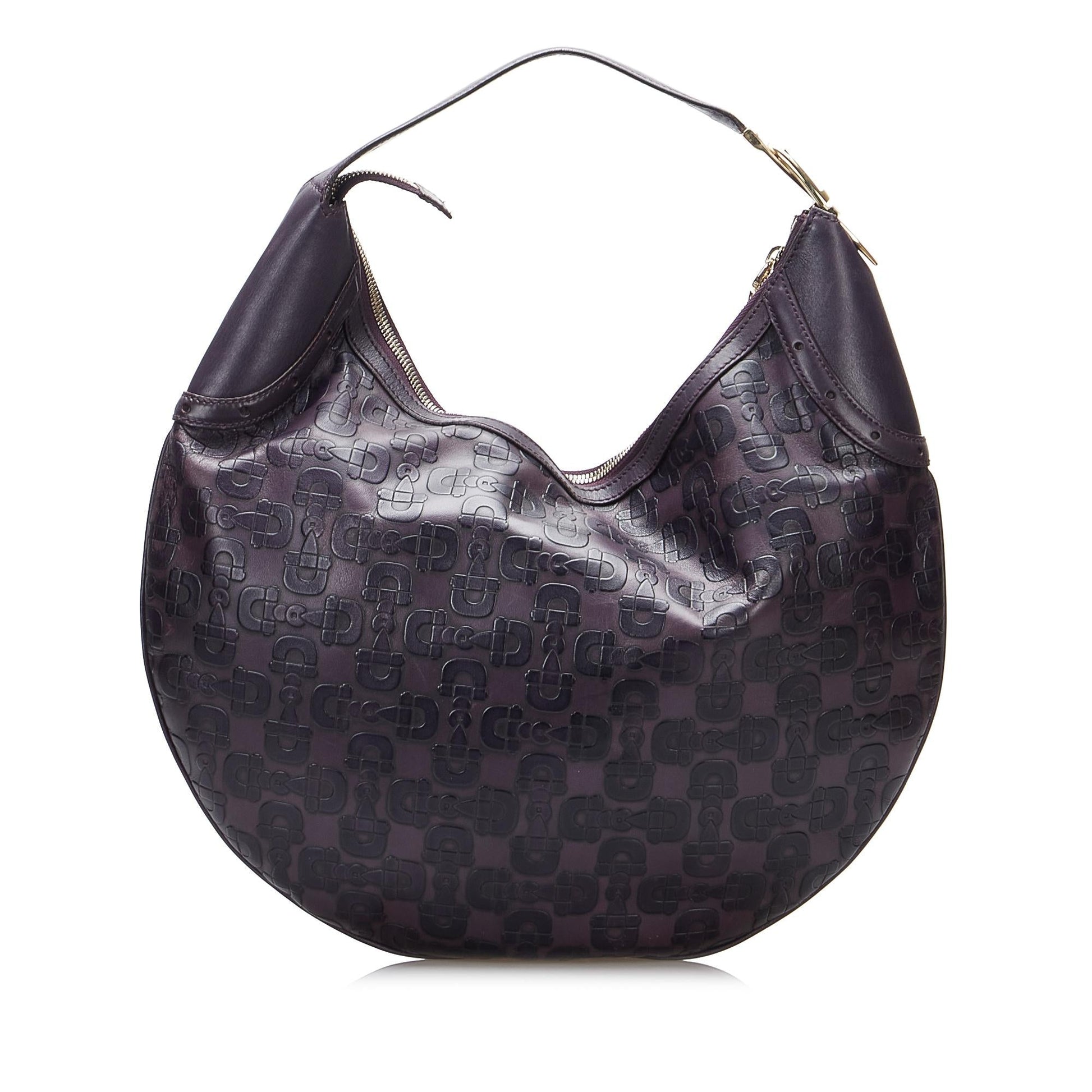 Gucci Horsebit Glam SHG-xomdRL Calf Black Shoulder Bag