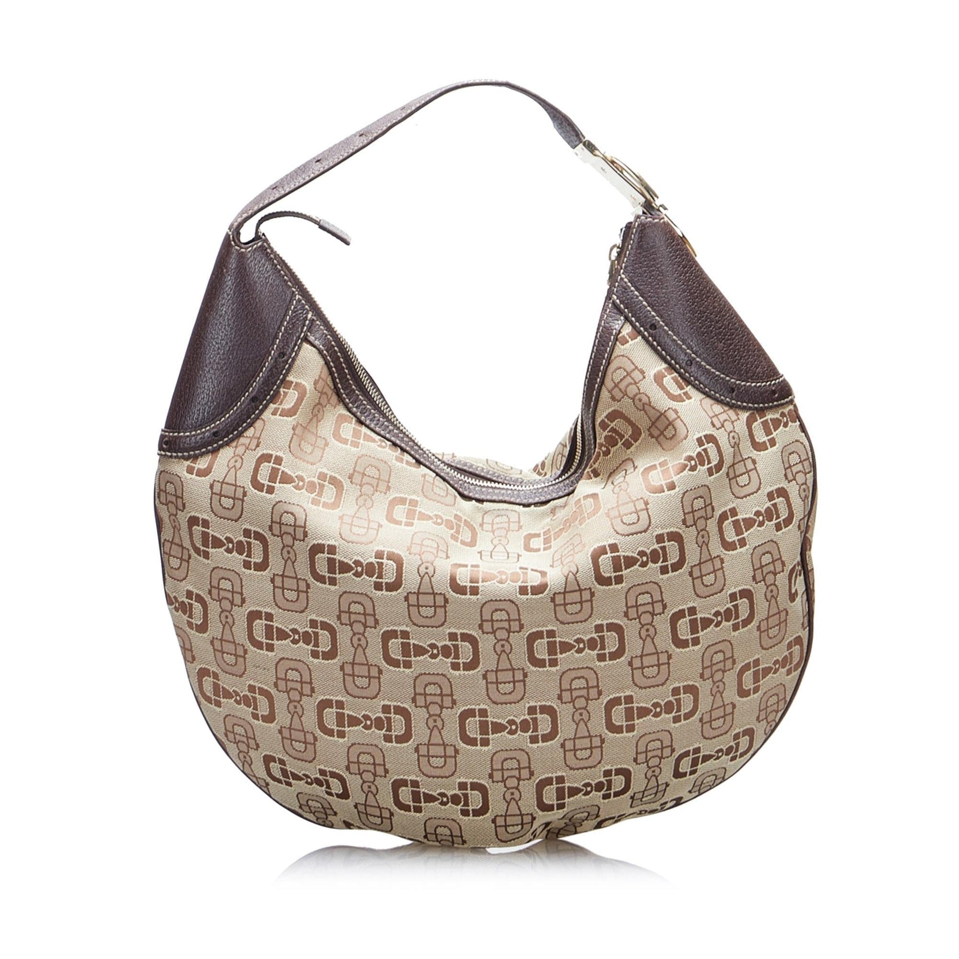 Gucci Horsebit Glam SHG-4a9Cwr Brown Shoulder Bag