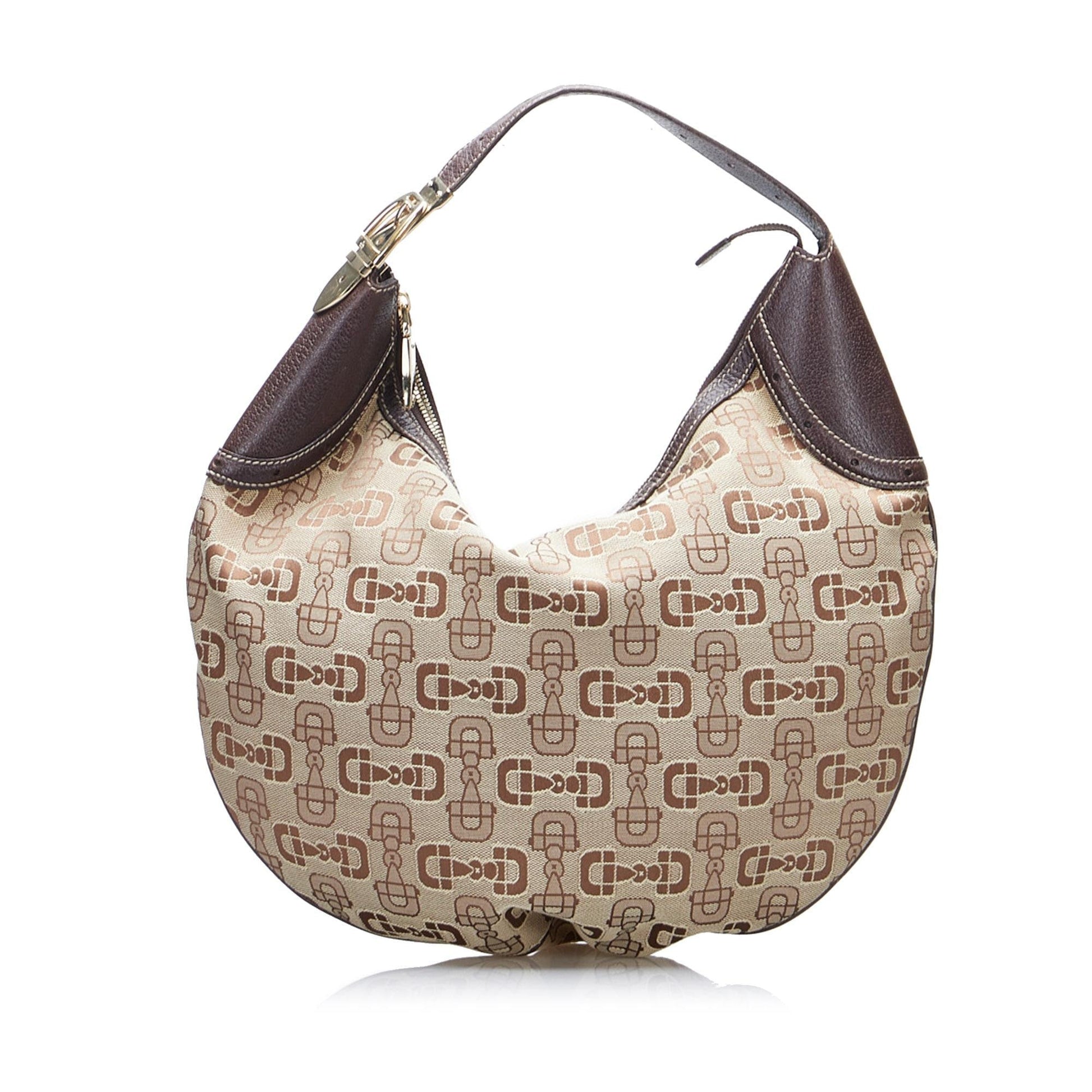 Gucci Horsebit Glam SHG-4a9Cwr Brown Shoulder Bag