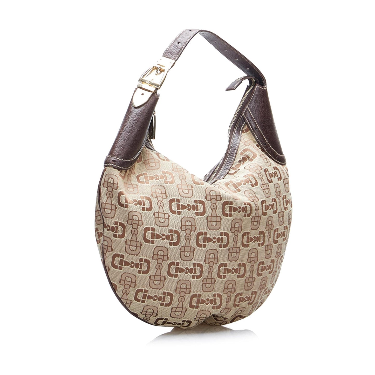 Gucci Horsebit Glam SHG-4a9Cwr Brown Shoulder Bag