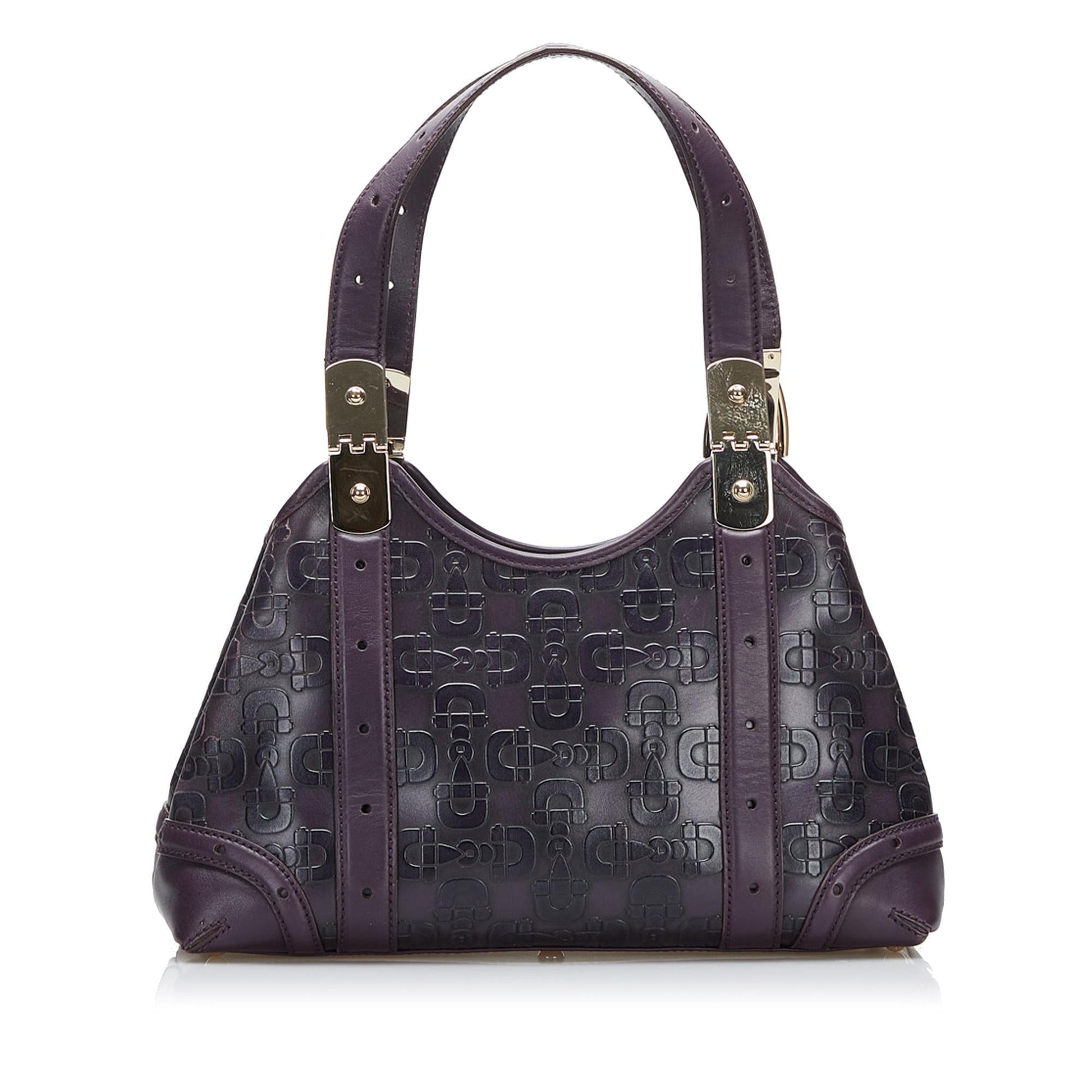 Gucci Horsebit SHG-bidjsO Calf Black Satchel Bag