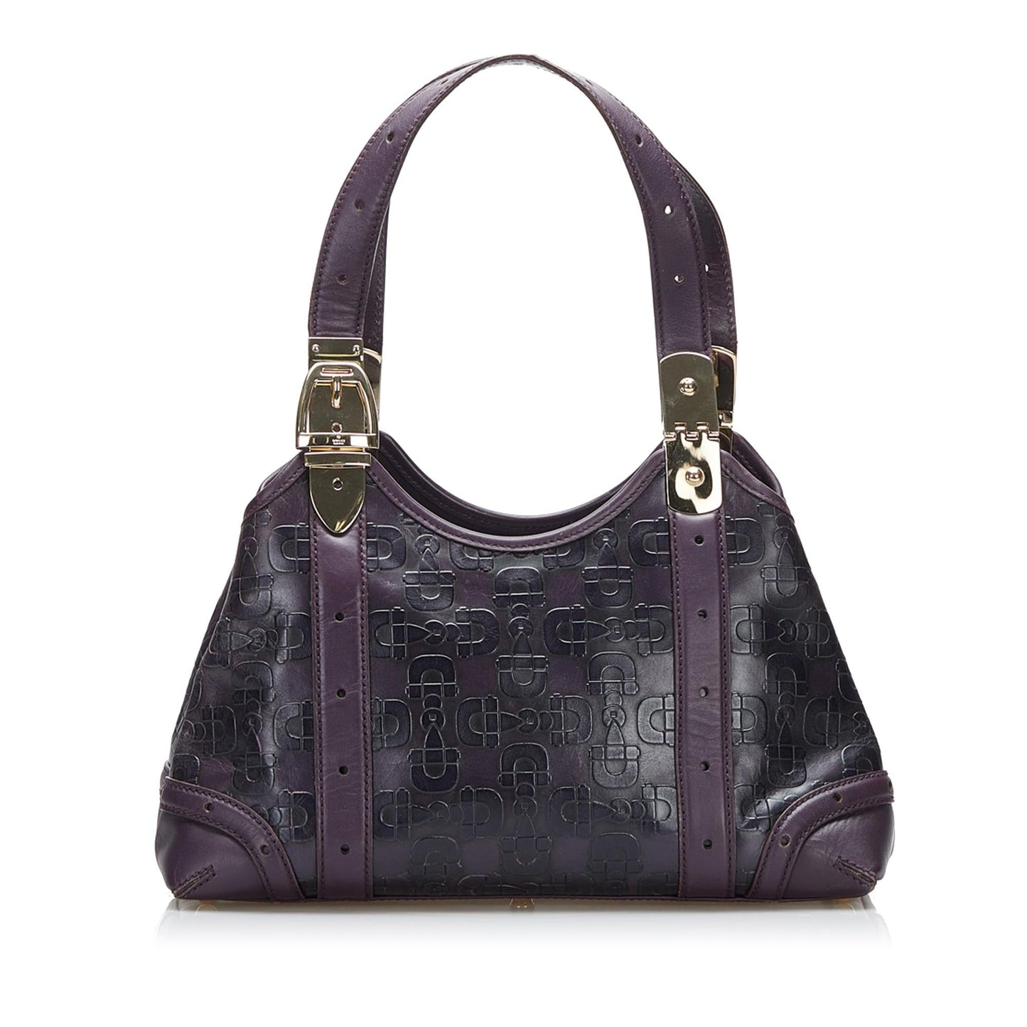 Gucci Horsebit SHG-bidjsO Calf Black Satchel Bag